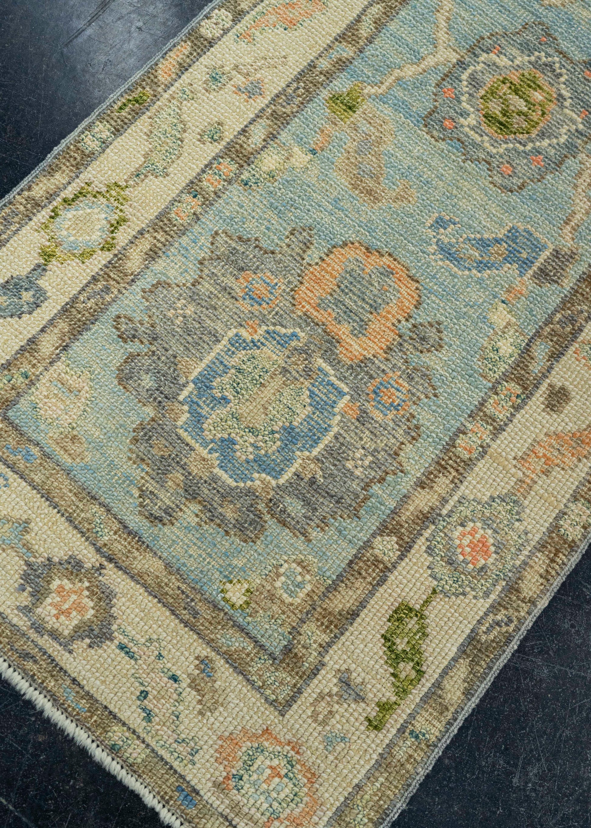 Turkish Oushak Rug 2'2"x 4'10" #20110