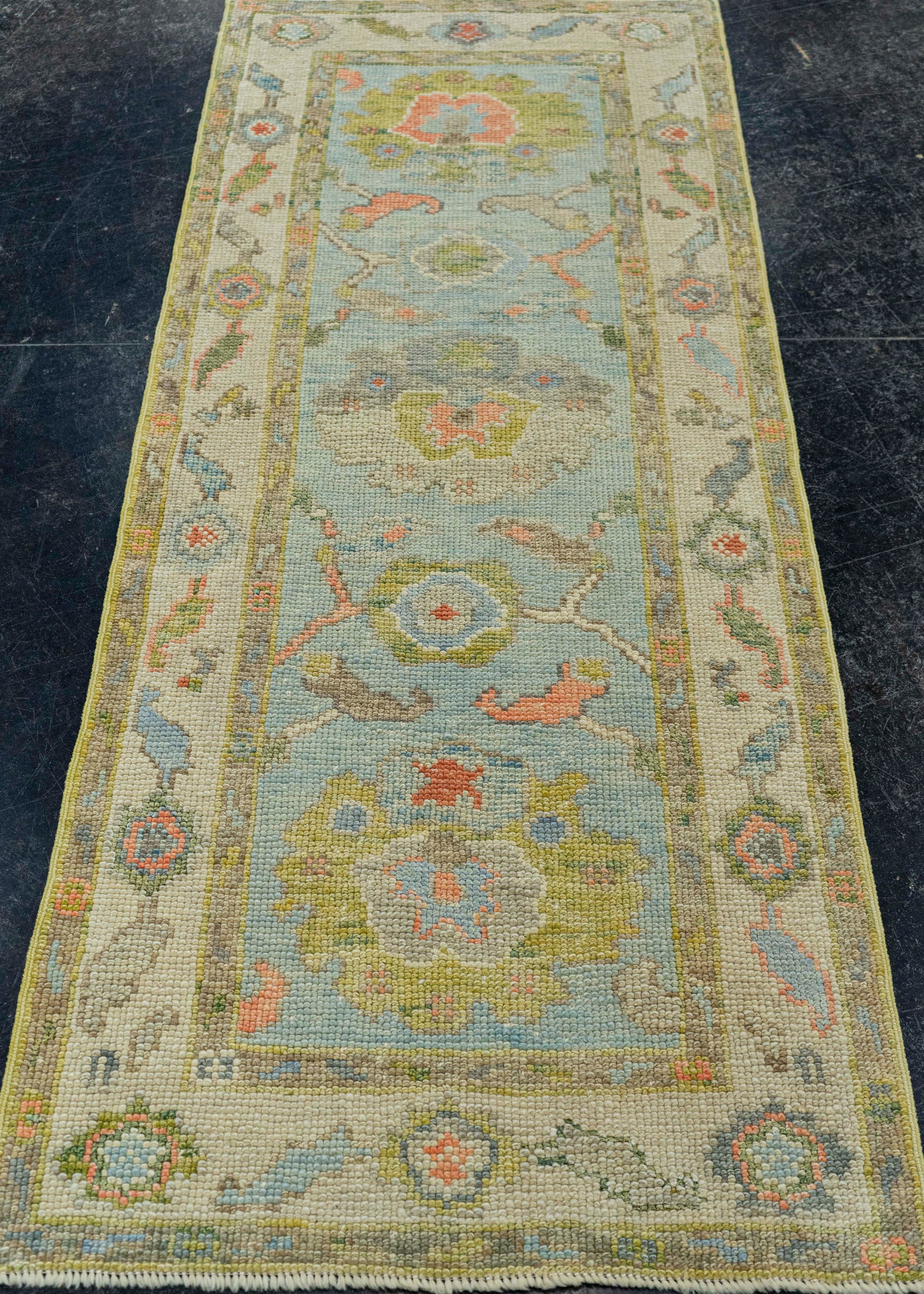 Turkish Oushak Rug 2'4"x 5'10" #20124