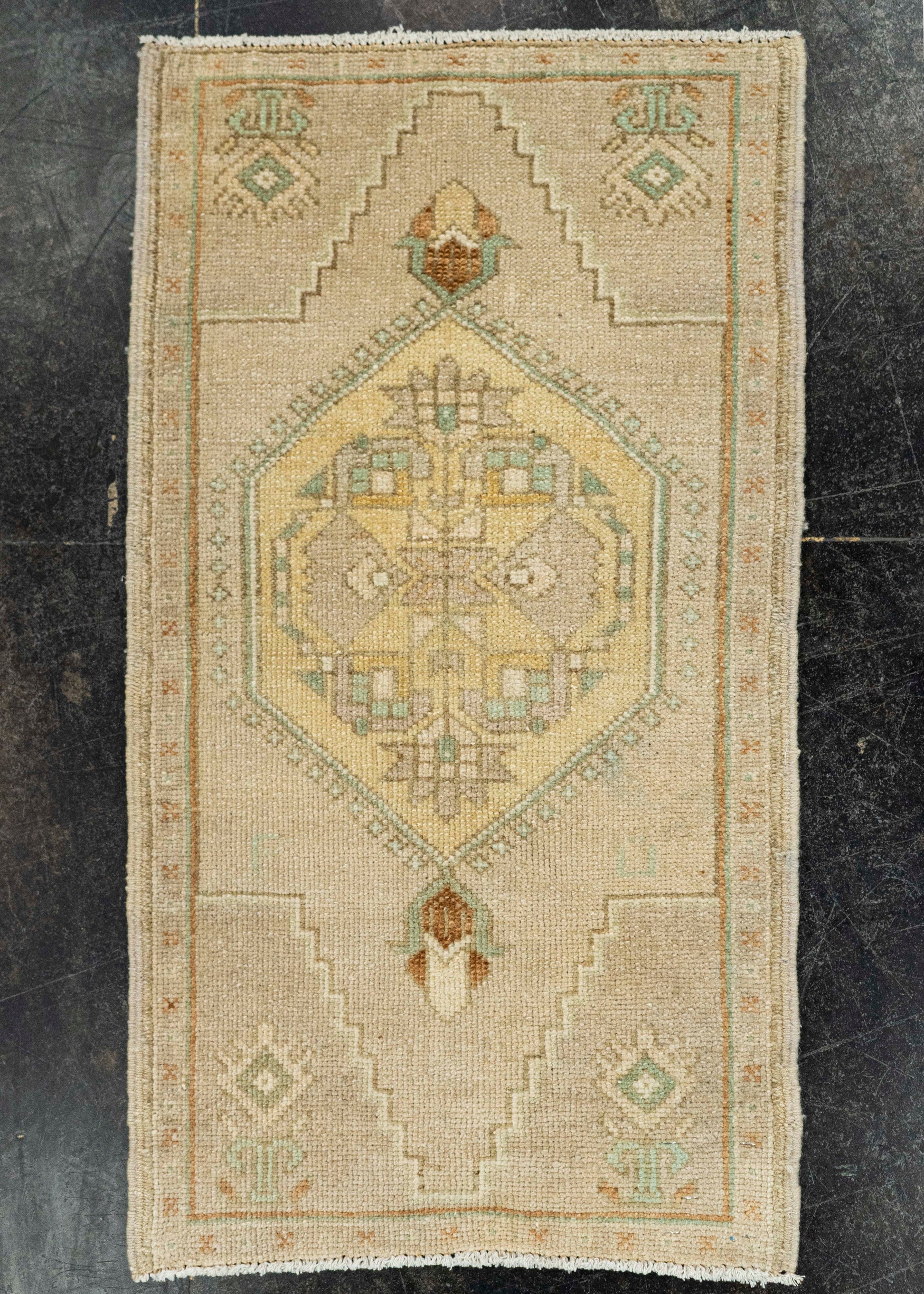 Turkish Yastik Rug  1'7" x  2'11" #22542