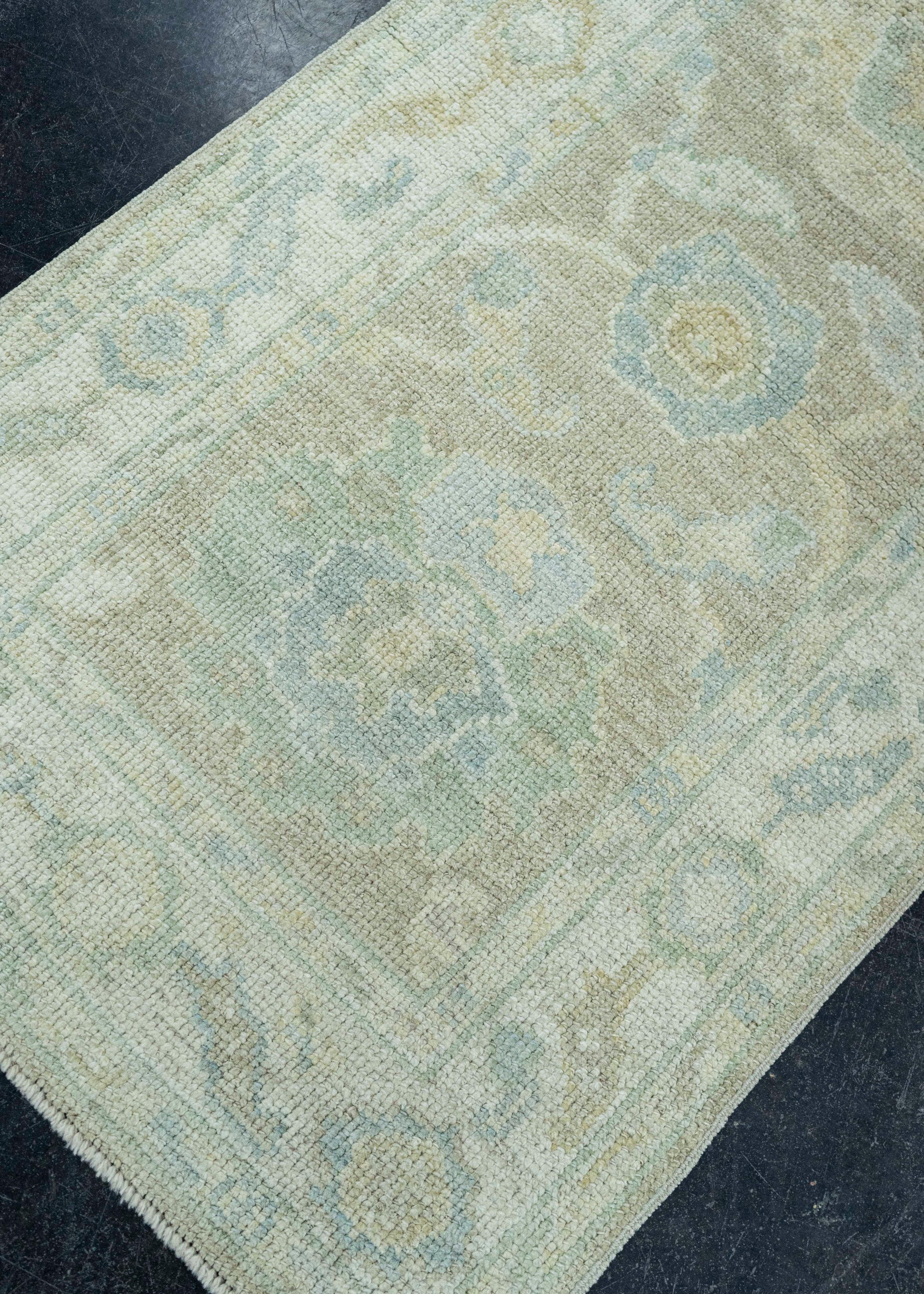 Turkish Oushak Rug 2'3"x 6' #19267