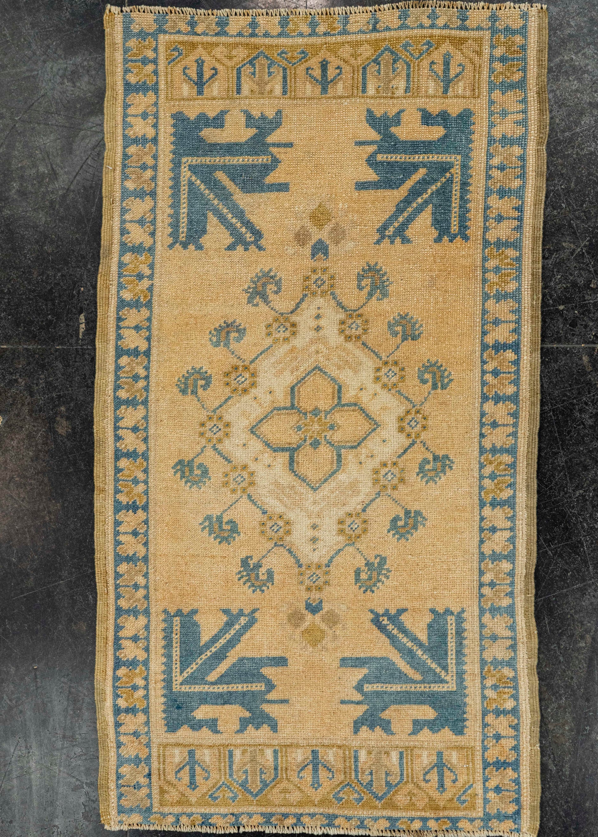 Turkish Yastik Rug  1'11" x  3'6" #22554