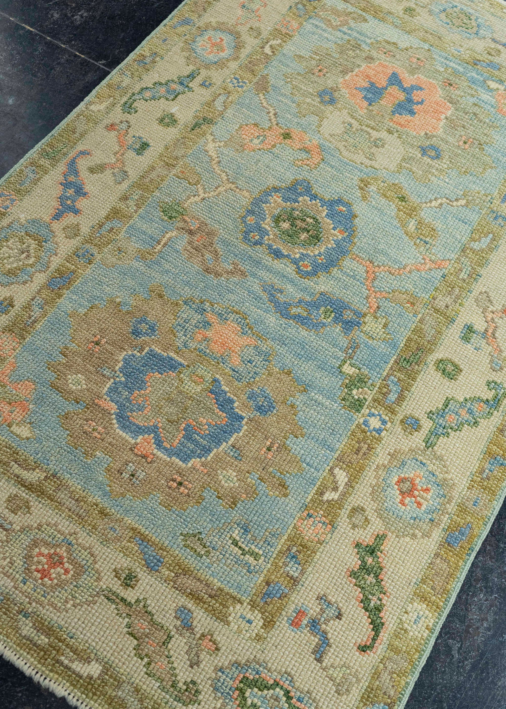 Turkish Oushak Rug 2'10"x 4'7" #20113
