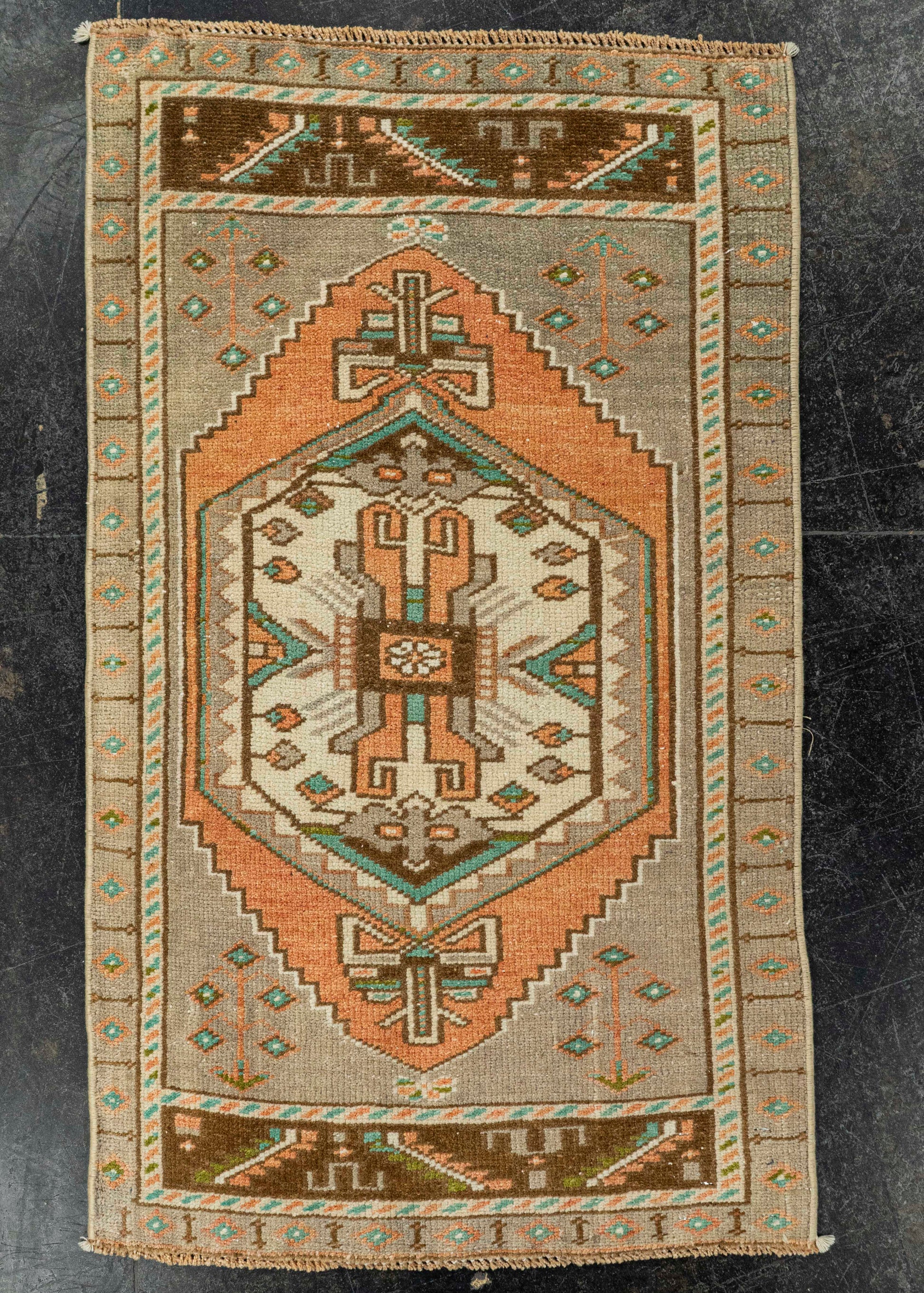 Turkish Yastik Rug  1'9" x  2'11" #22556