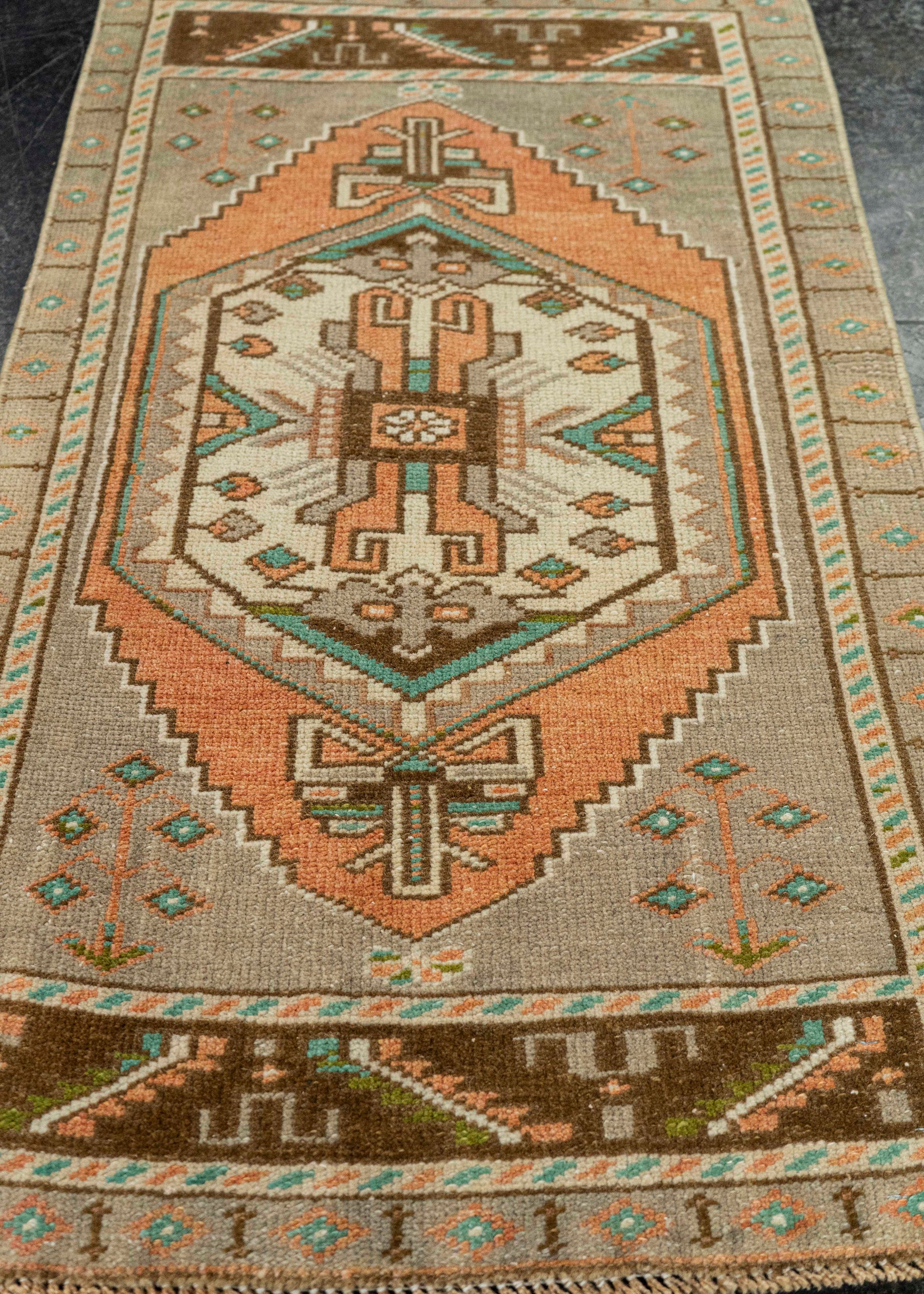 Turkish Yastik Rug  1'9" x  2'11" #22556