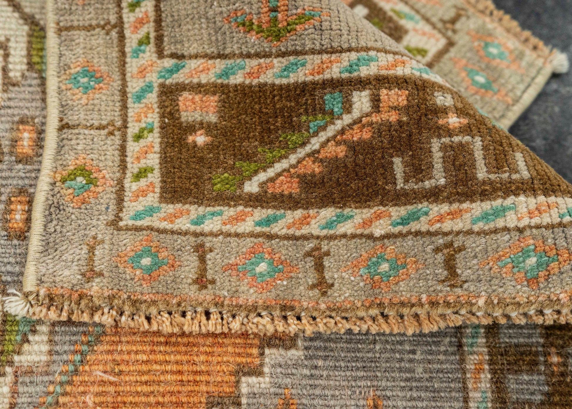 Turkish Yastik Rug  1'9" x  2'11" #22556