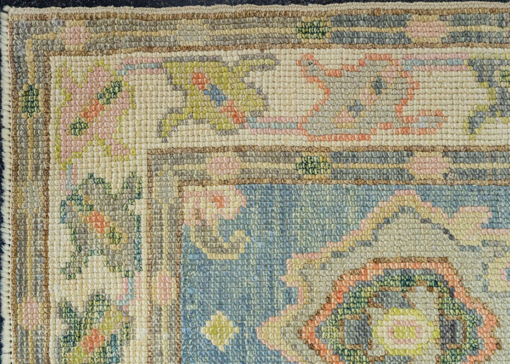 Turkish Oushak Rug 2'x 5' #20123