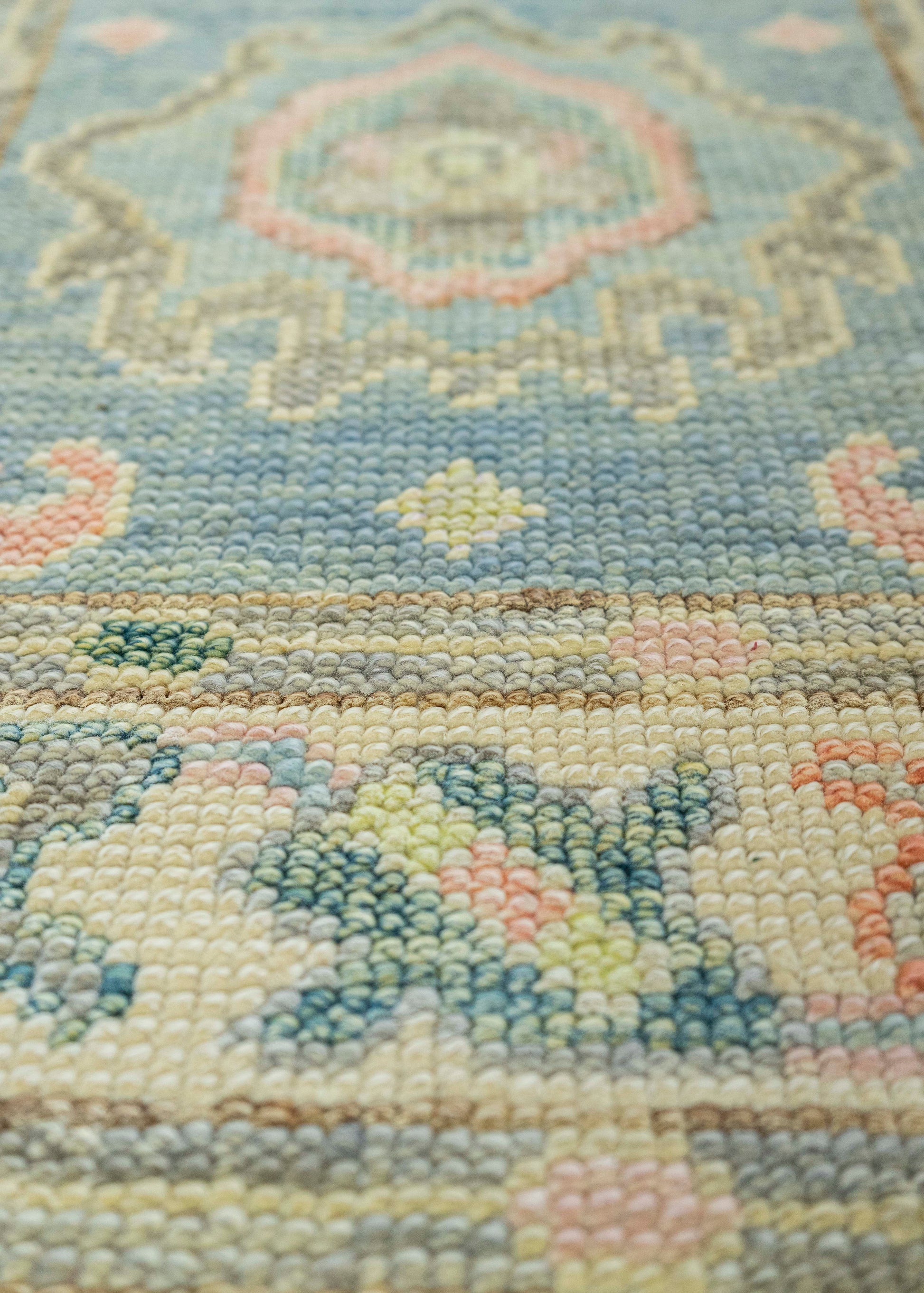 Turkish Oushak Rug 2'x 5' #20123