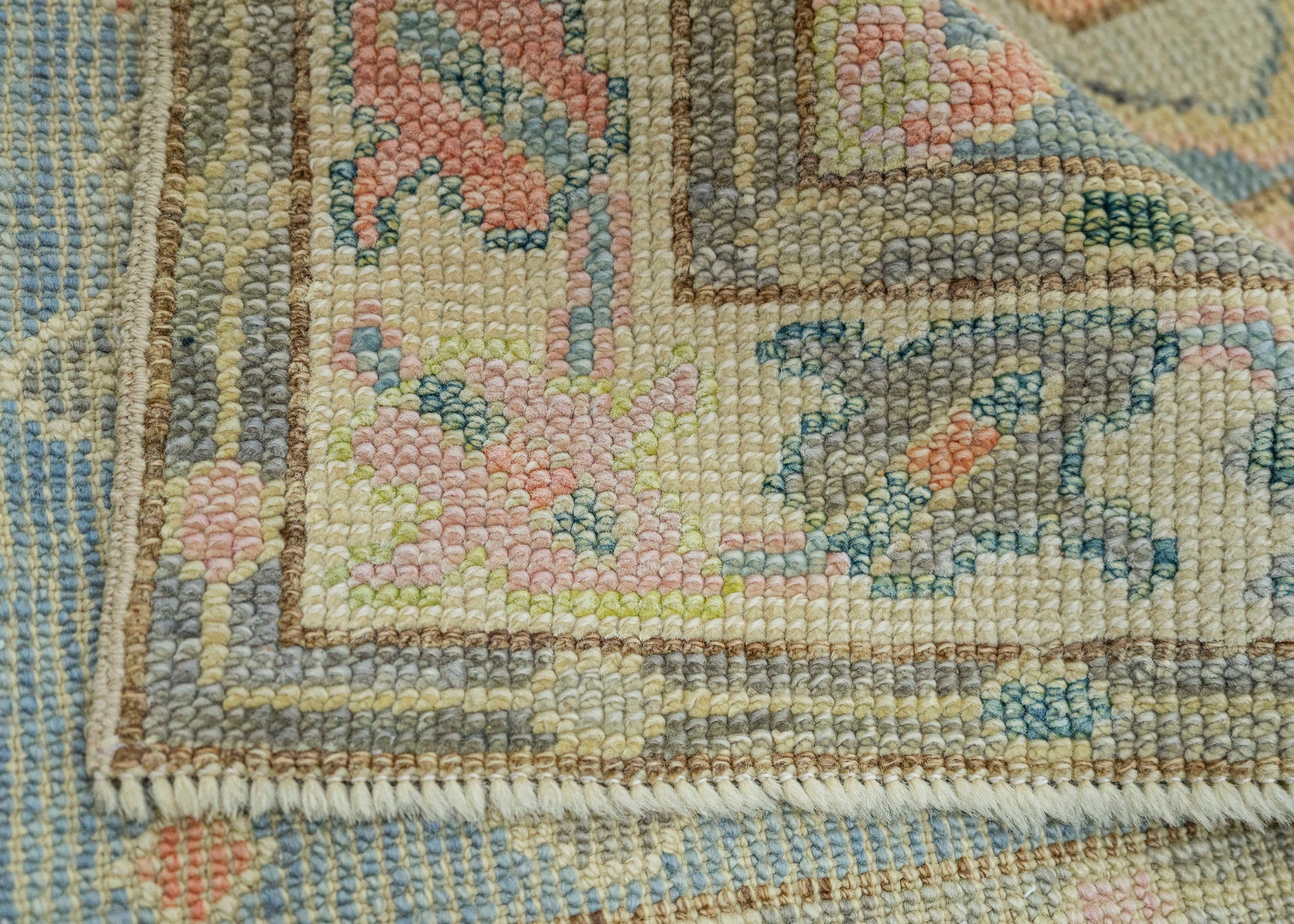 Turkish Oushak Rug 2'x 5' #20123