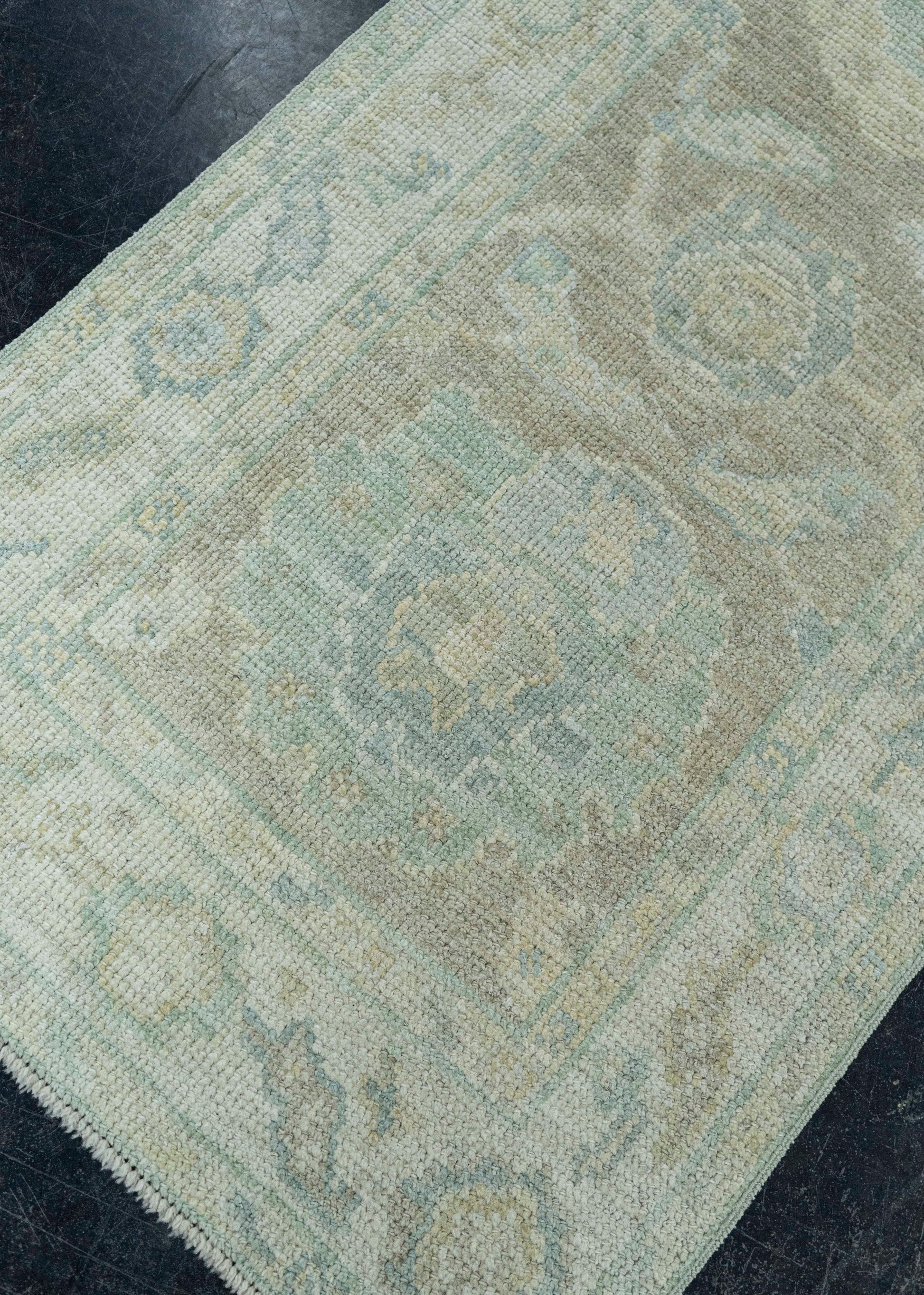 Turkish Oushak Rug 2'3"x 6' #19433