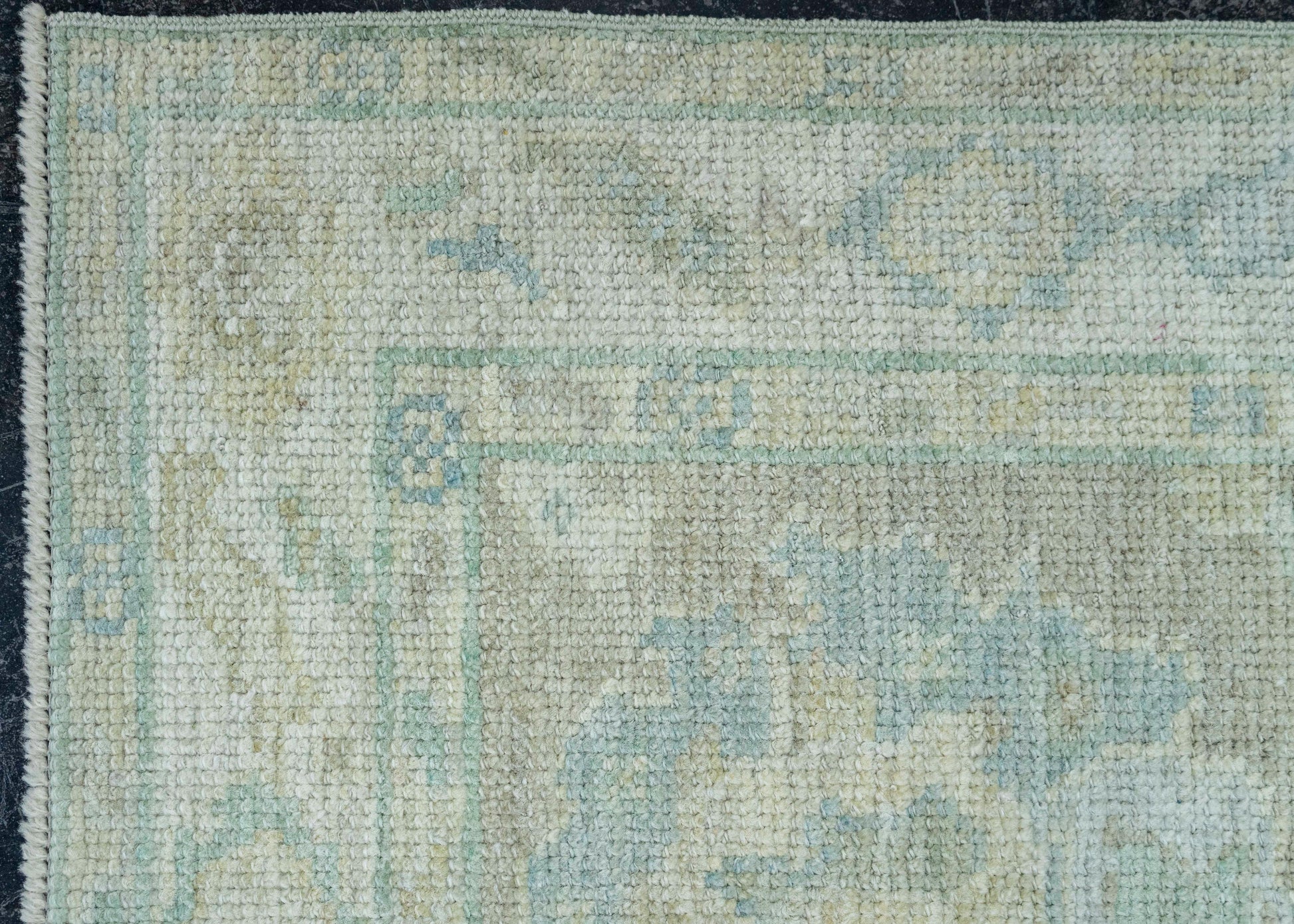 Turkish Oushak Rug 2'3"x 6' #19433