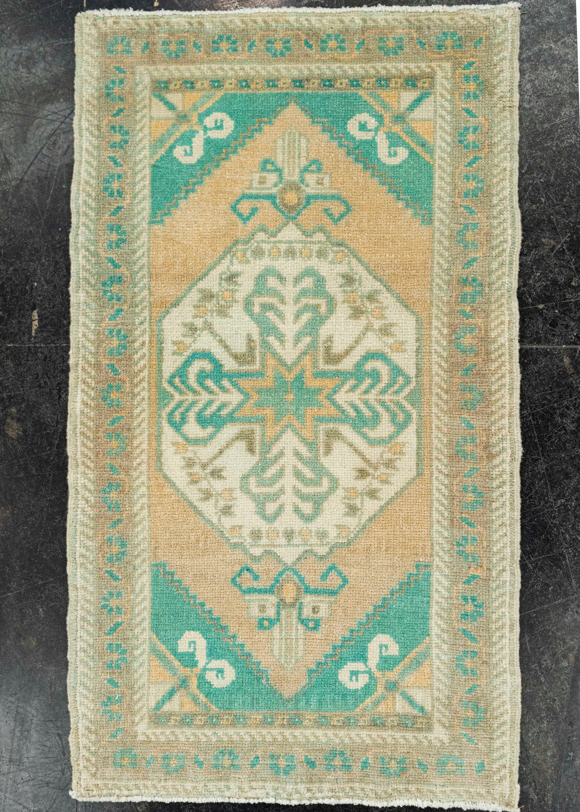 Turkish Yastik Rug  1'10" x  3'3" #22633
