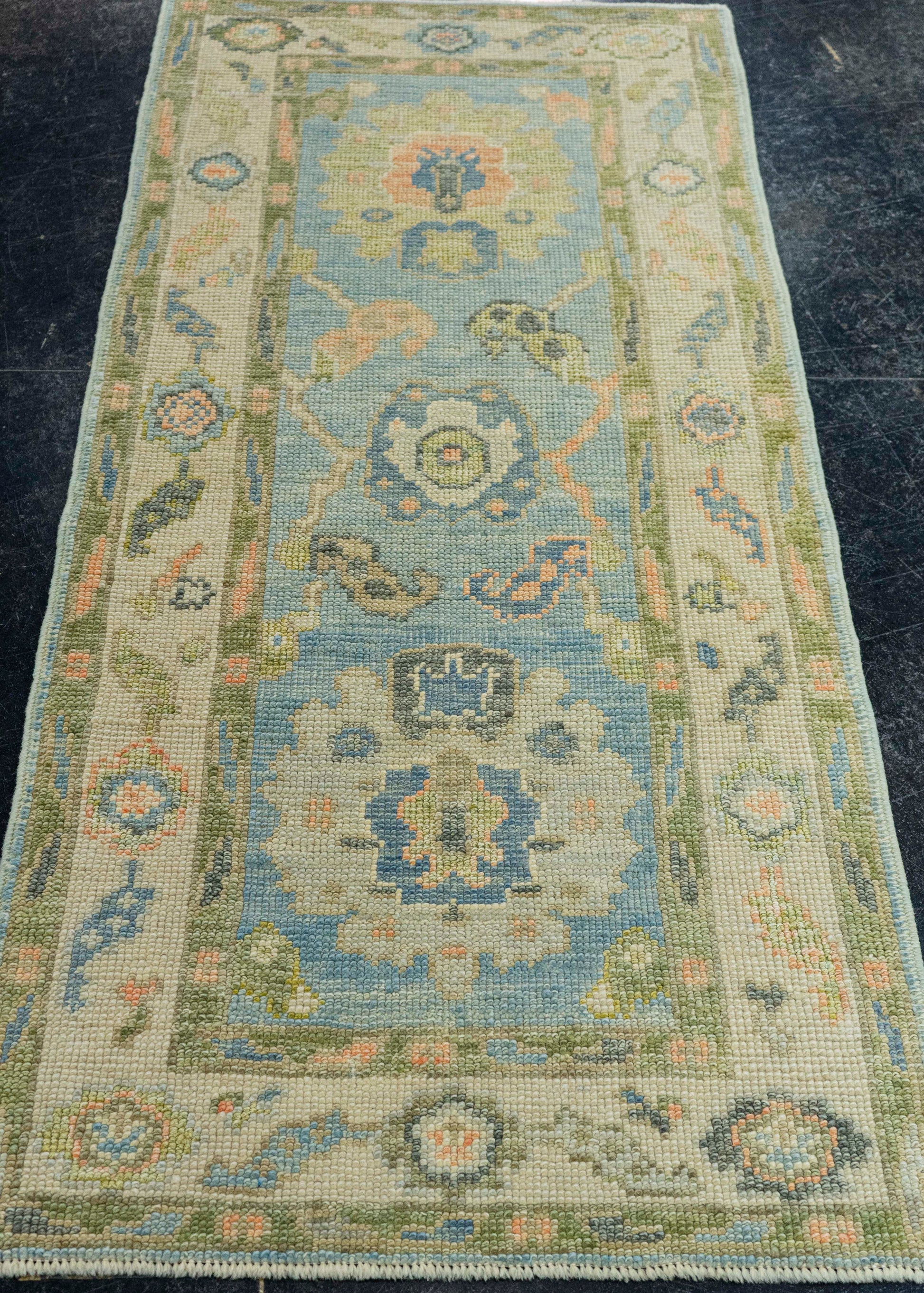 Turkish Oushak Rug 2'4"x 5'3" #20127