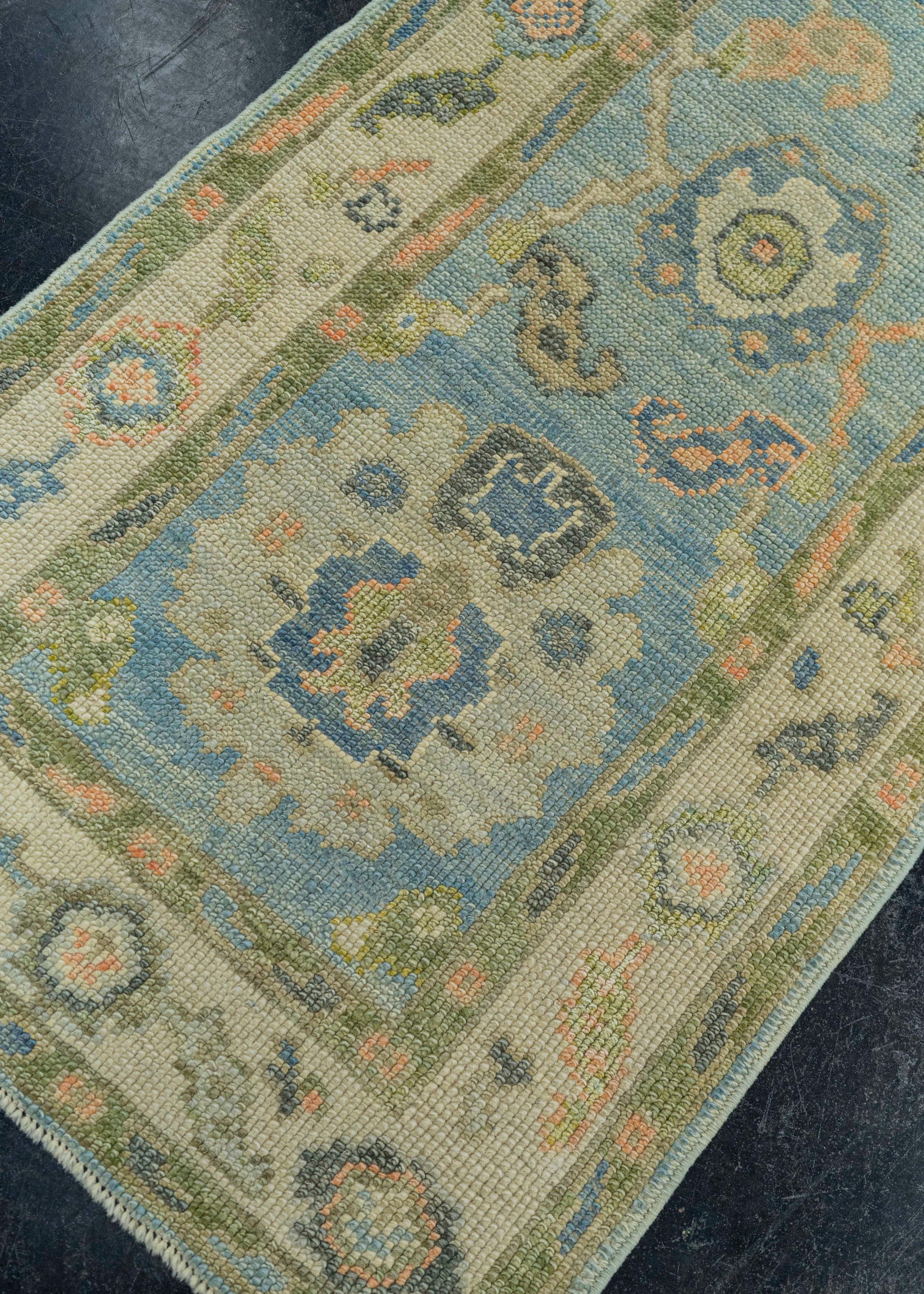 Turkish Oushak Rug 2'4"x 5'3" #20127