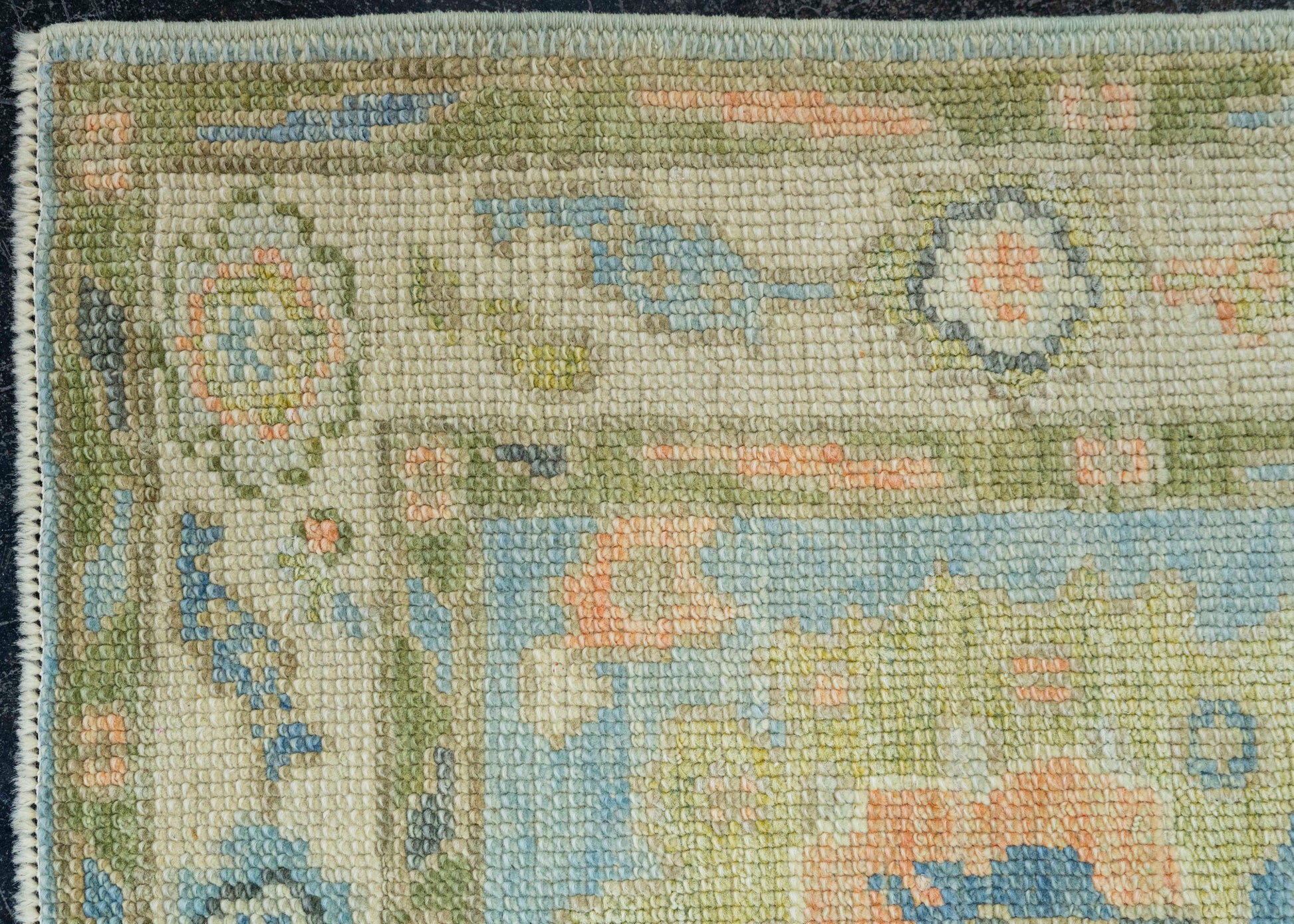Turkish Oushak Rug 2'4"x 5'3" #20127