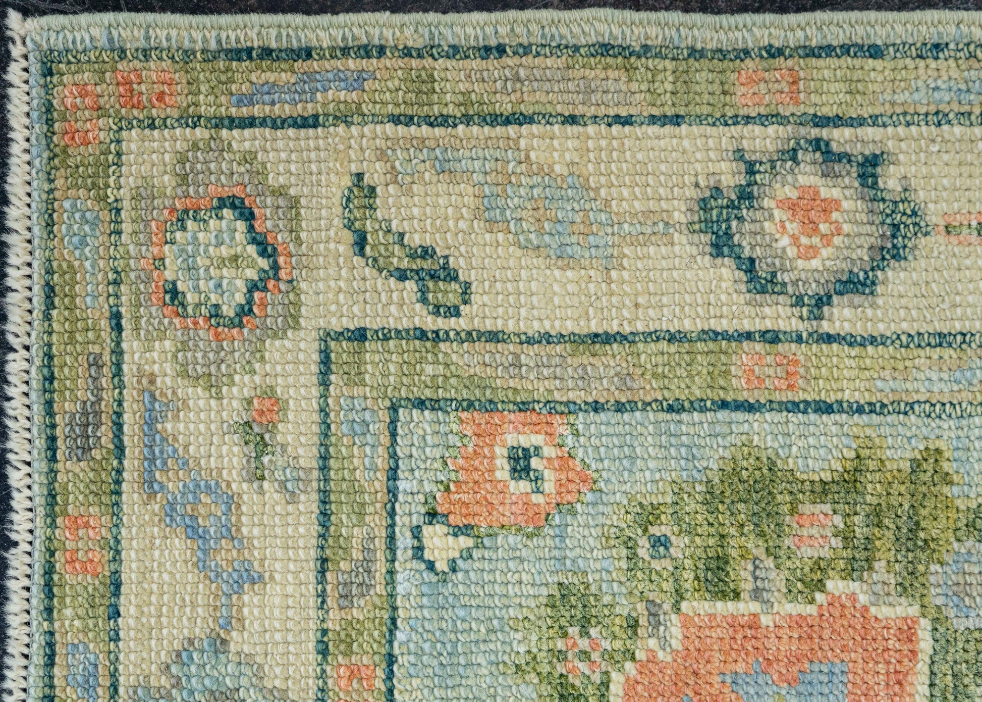 Turkish Oushak Rug 2'4"x 5'3" #20116