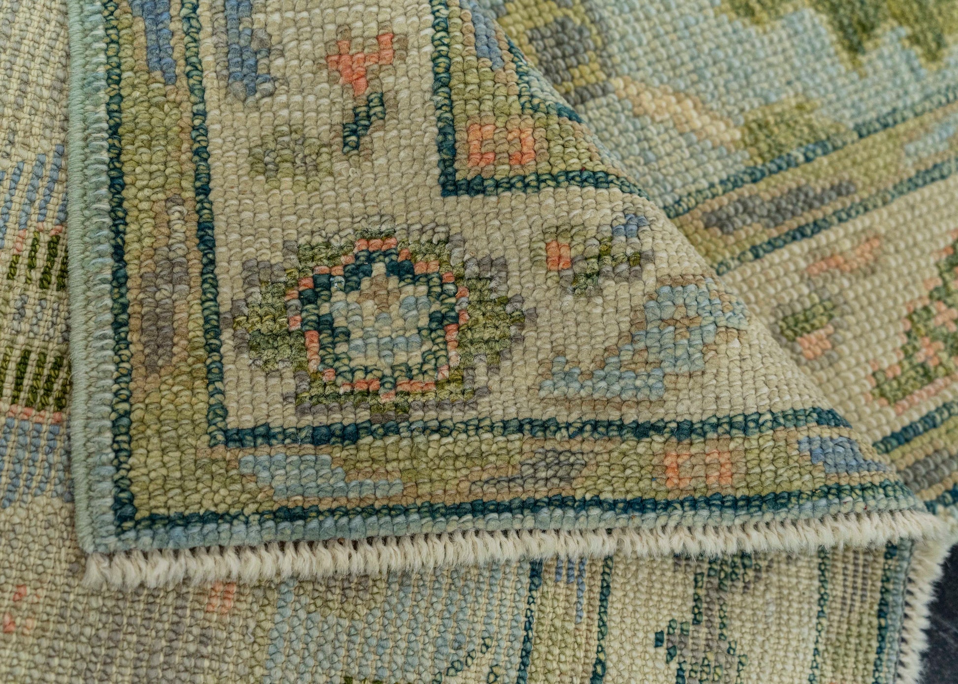 Turkish Oushak Rug 2'4"x 5'3" #20116