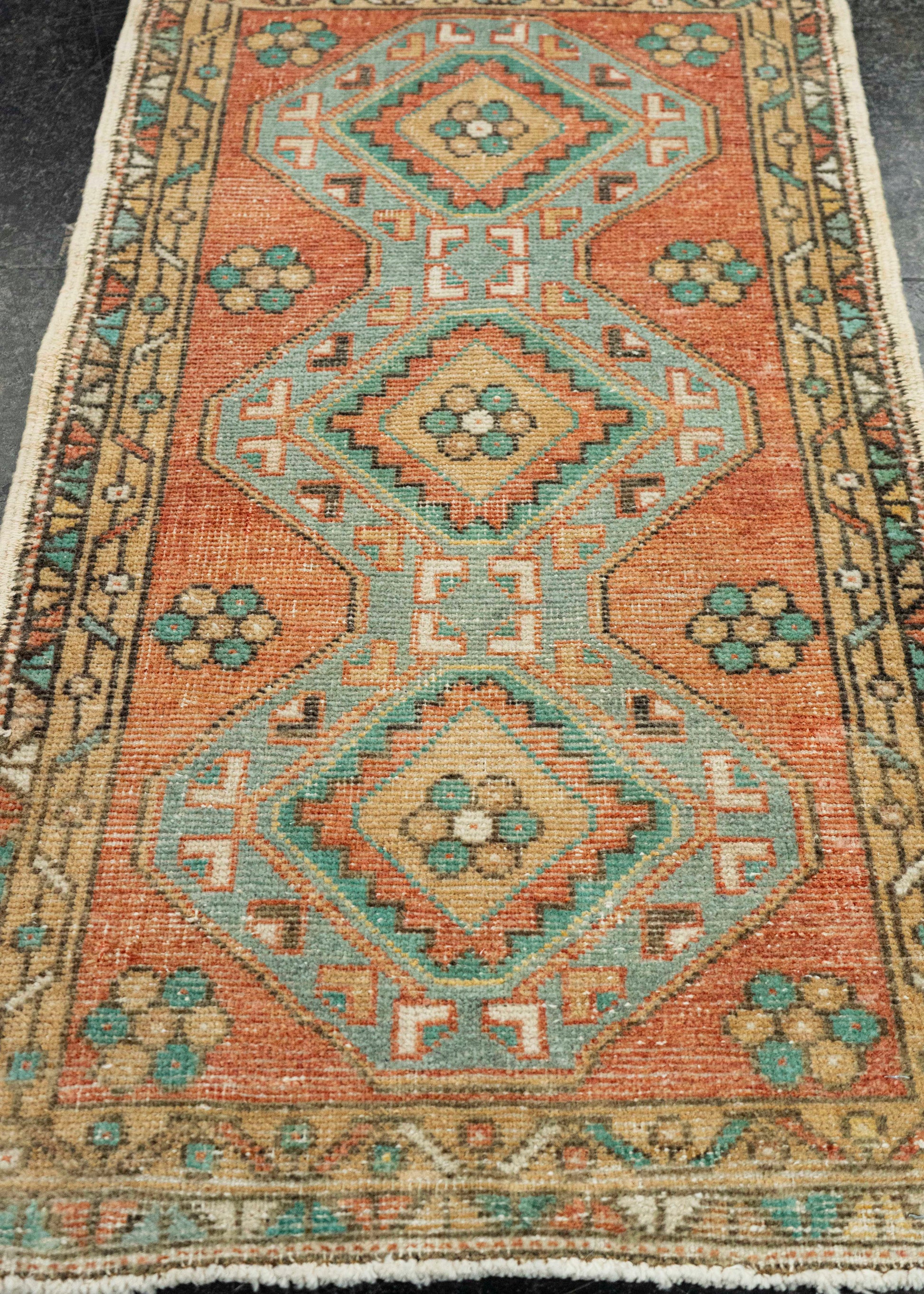 Turkish Yastik Rug  1'10" x  3'3" #22657