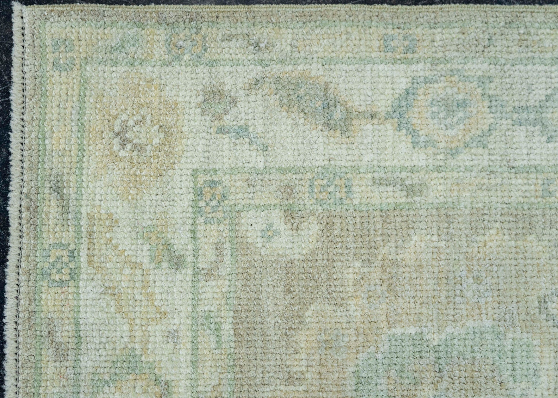 Turkish Oushak Rug 2'2"x 5'2" #19485