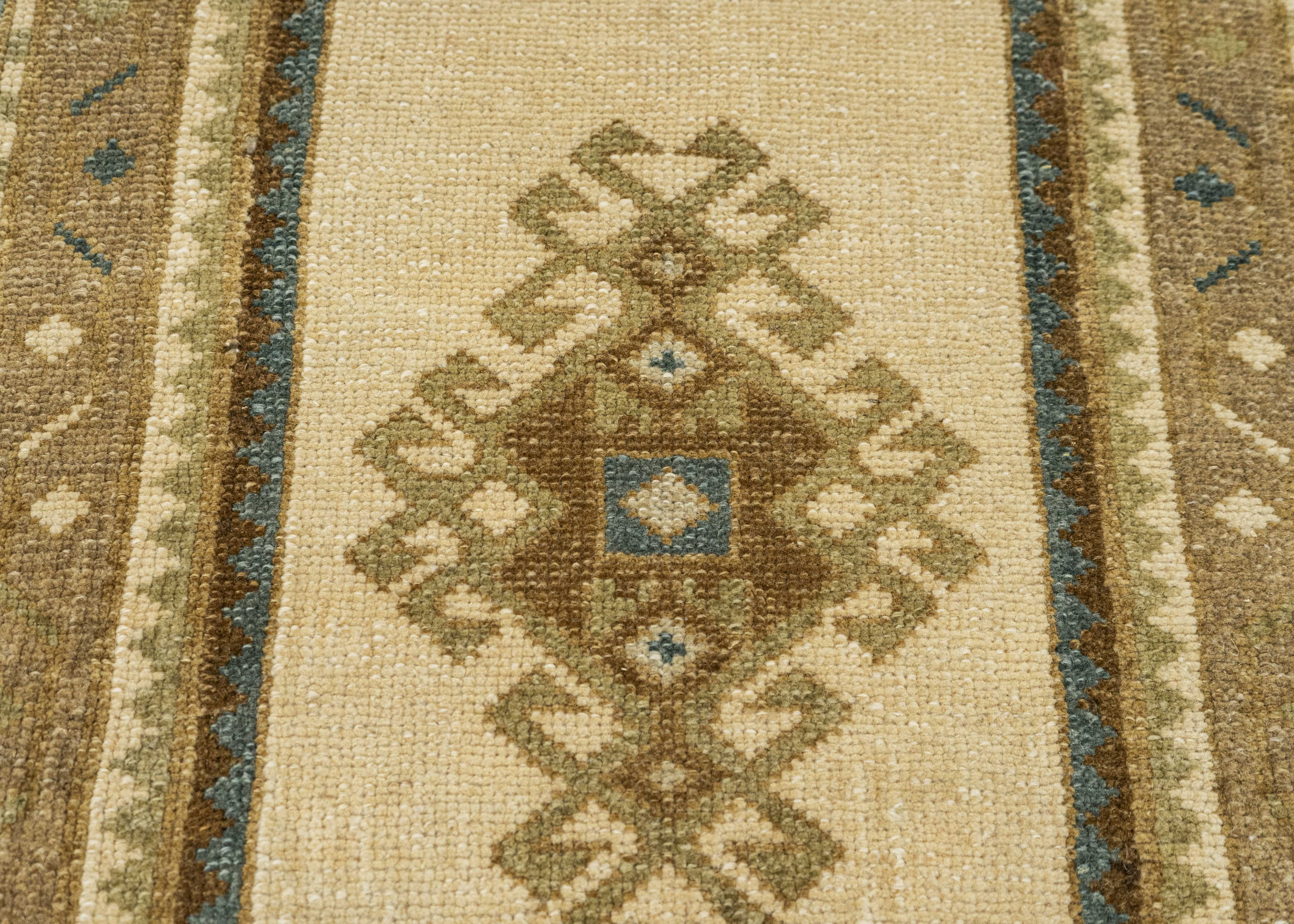 Turkish Mini Rug Oriental Hand Knotted Vintage Rug 1'8