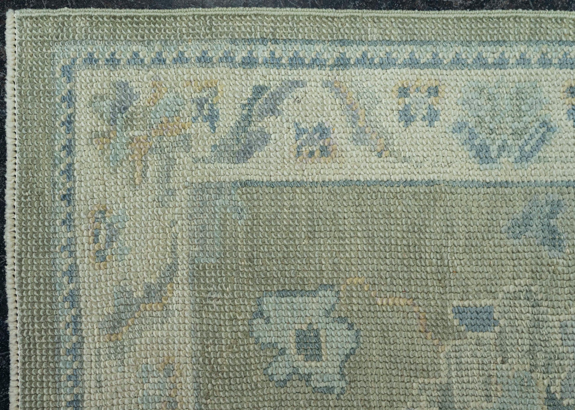 Turkish Oushak Rug  2'8" x 5'9" #19040