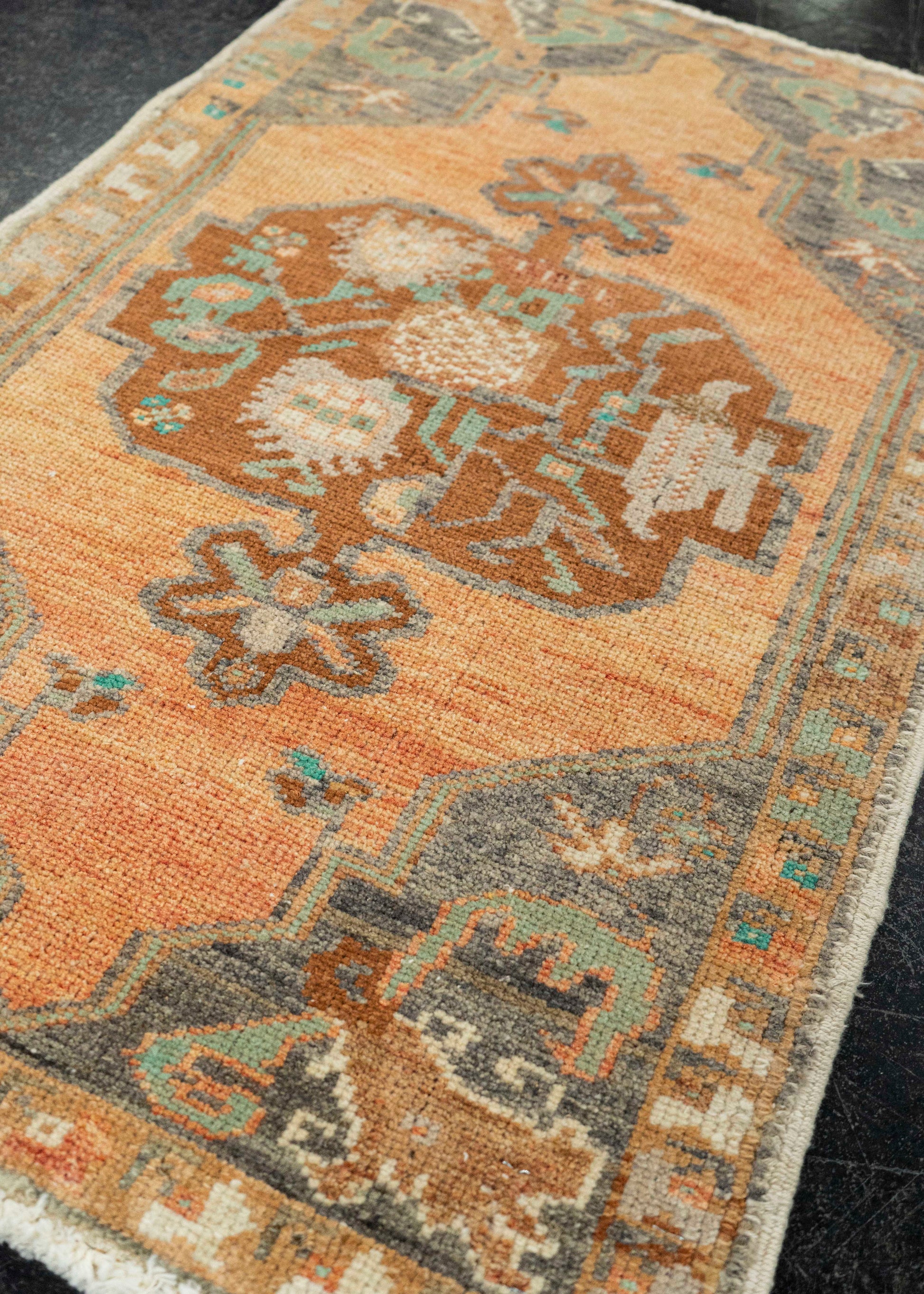 Turkish Yastik Rug  1'10" x  2'10" #22622
