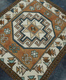 Turkish Vintage Square Rug  3' x 3'6" #20564