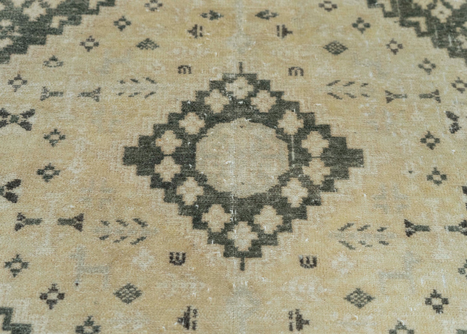 Turkish Vintage Square Rug  3' x 2'9" #20775