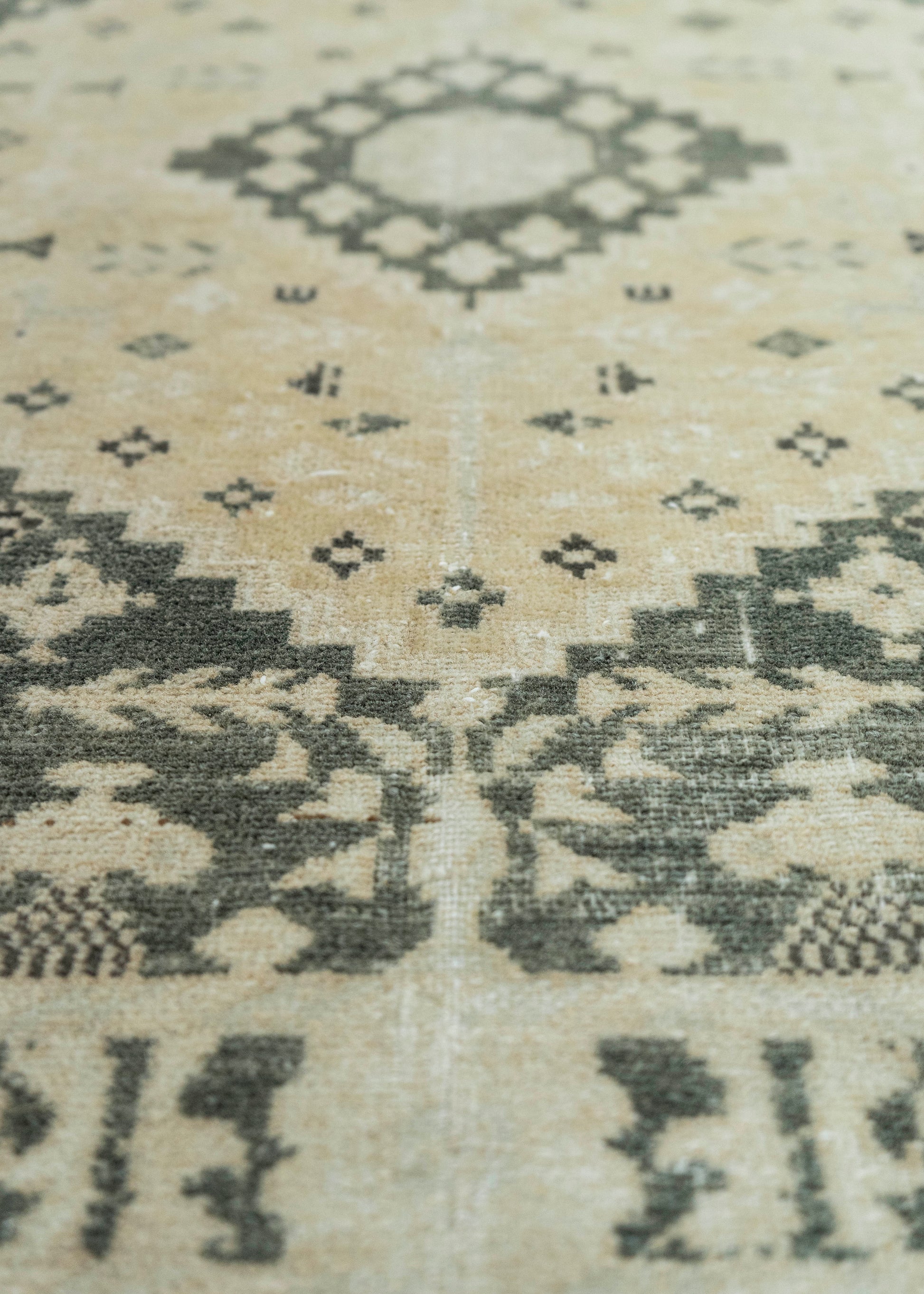 Turkish Vintage Square Rug  3' x 2'9" #20775
