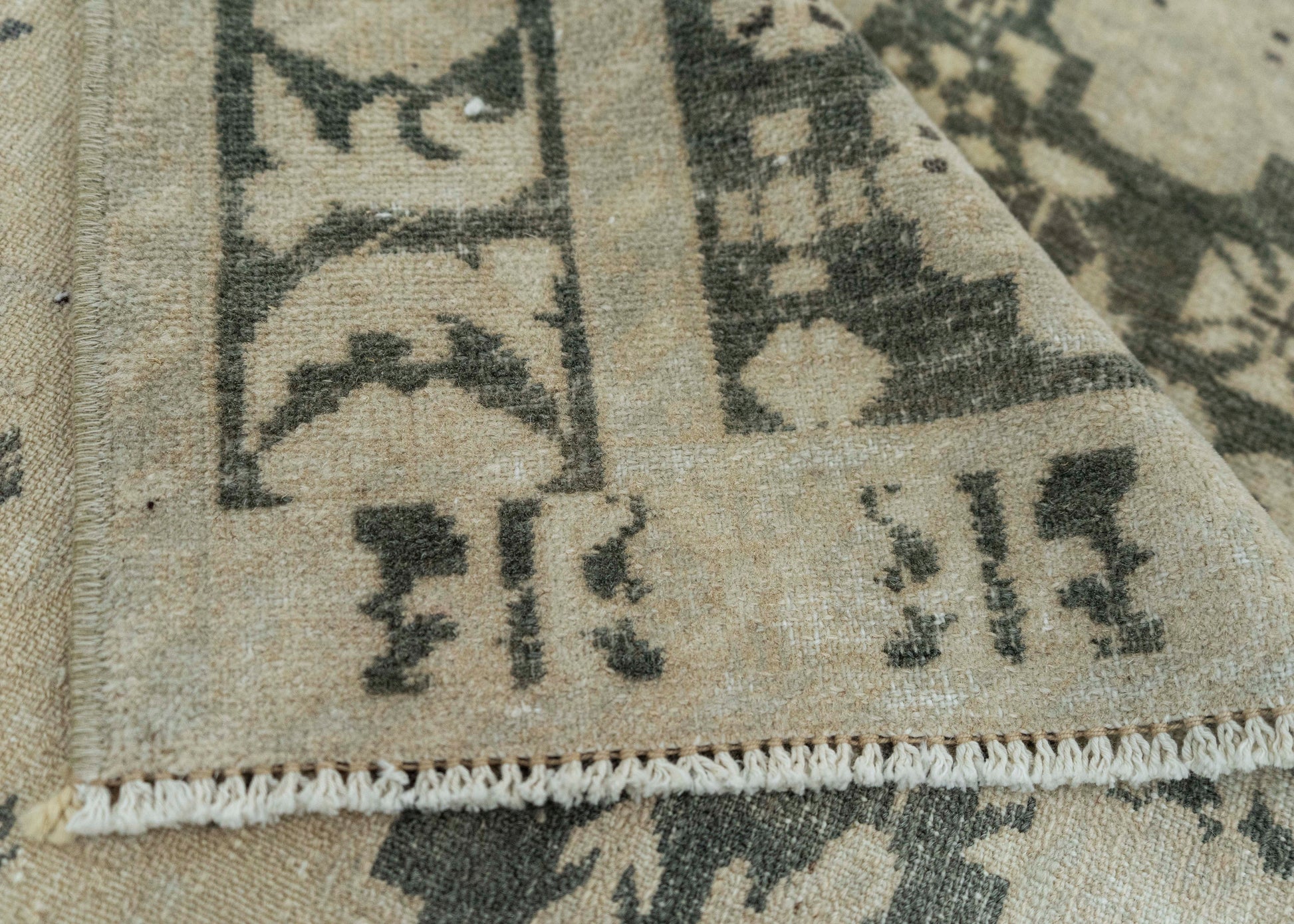 Turkish Vintage Square Rug  3' x 2'9" #20775