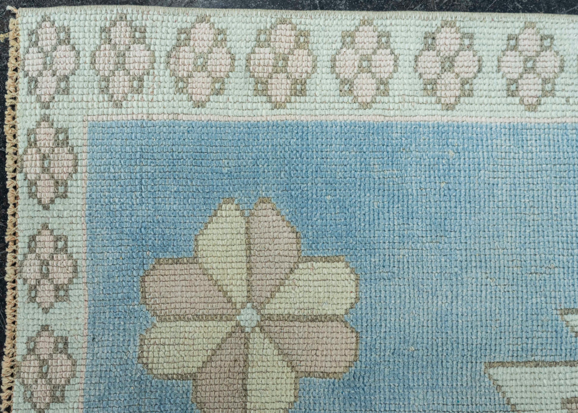 Turkish Vintage Rug  3'4" x 4'8" #20693