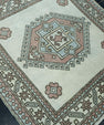 Turkish Vintage Square Rug  4' x 3'8" #20673
