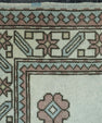 Turkish Vintage Square Rug  4' x 3'8" #20673