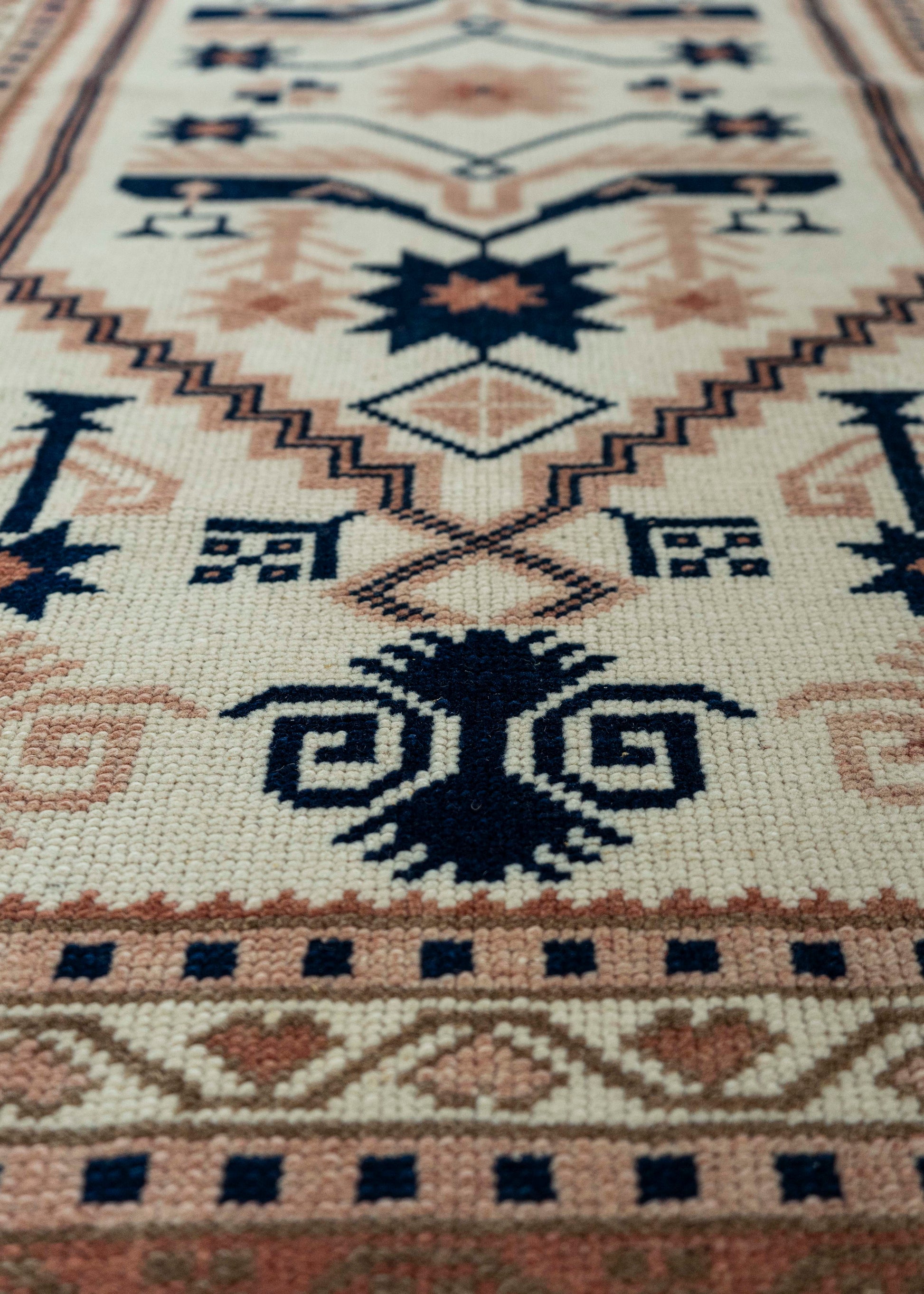 Turkish Vintage Rug  2'8" x 4'5" #20692