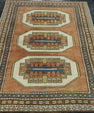 Turkish Vintage Rug  3'6" x 5'7" #20556