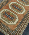 Turkish Vintage Rug  3'6" x 5'7" #20556