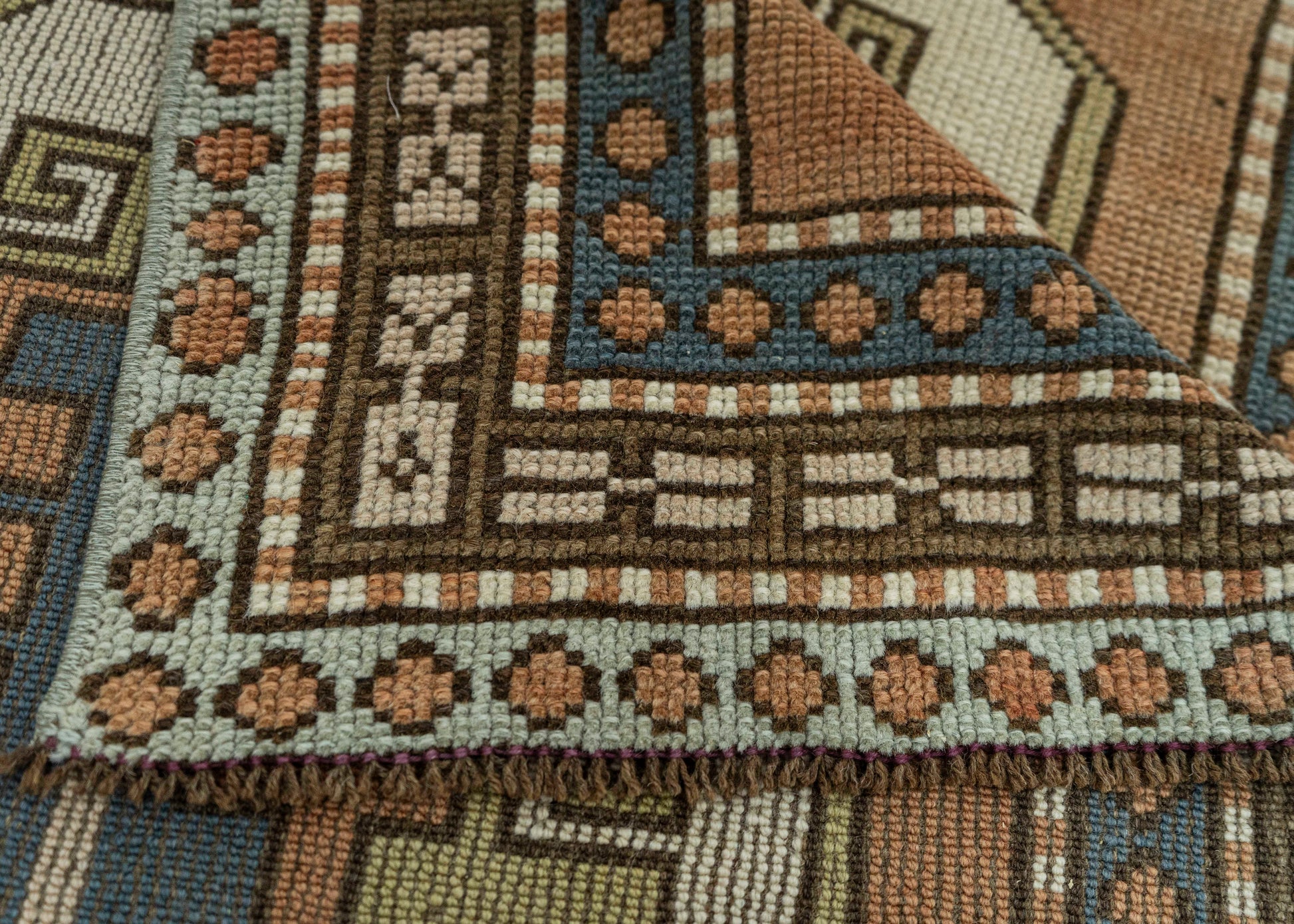 Turkish Vintage Rug  3'6" x 5'7" #20556