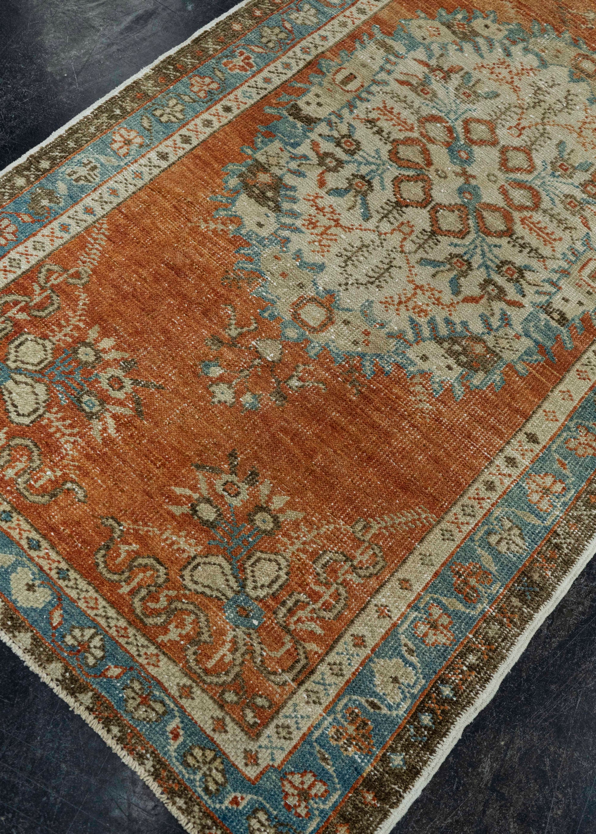 Turkish Vintage Rug  3' x 5'10" #20545