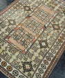 Turkish Vintage Rug 3'4" x 4'8" #19800