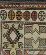 Turkish Vintage Rug 3'4" x 4'8" #19800