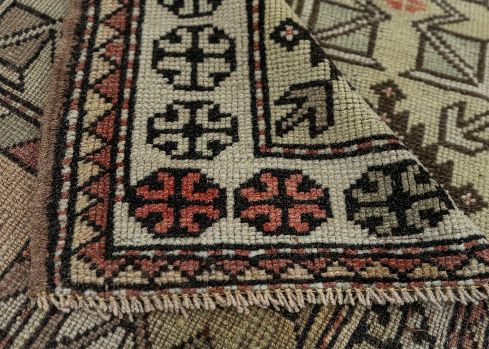 Turkish Vintage Rug 3'4" x 4'8" #19800