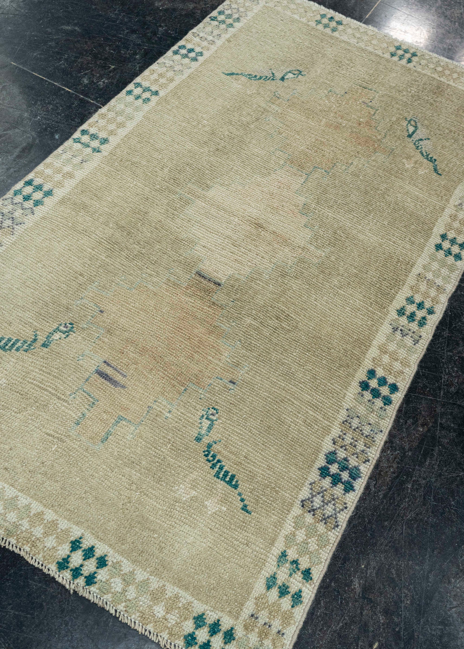 Turkish Vintage Rug 3'1" x 5'8" #19807