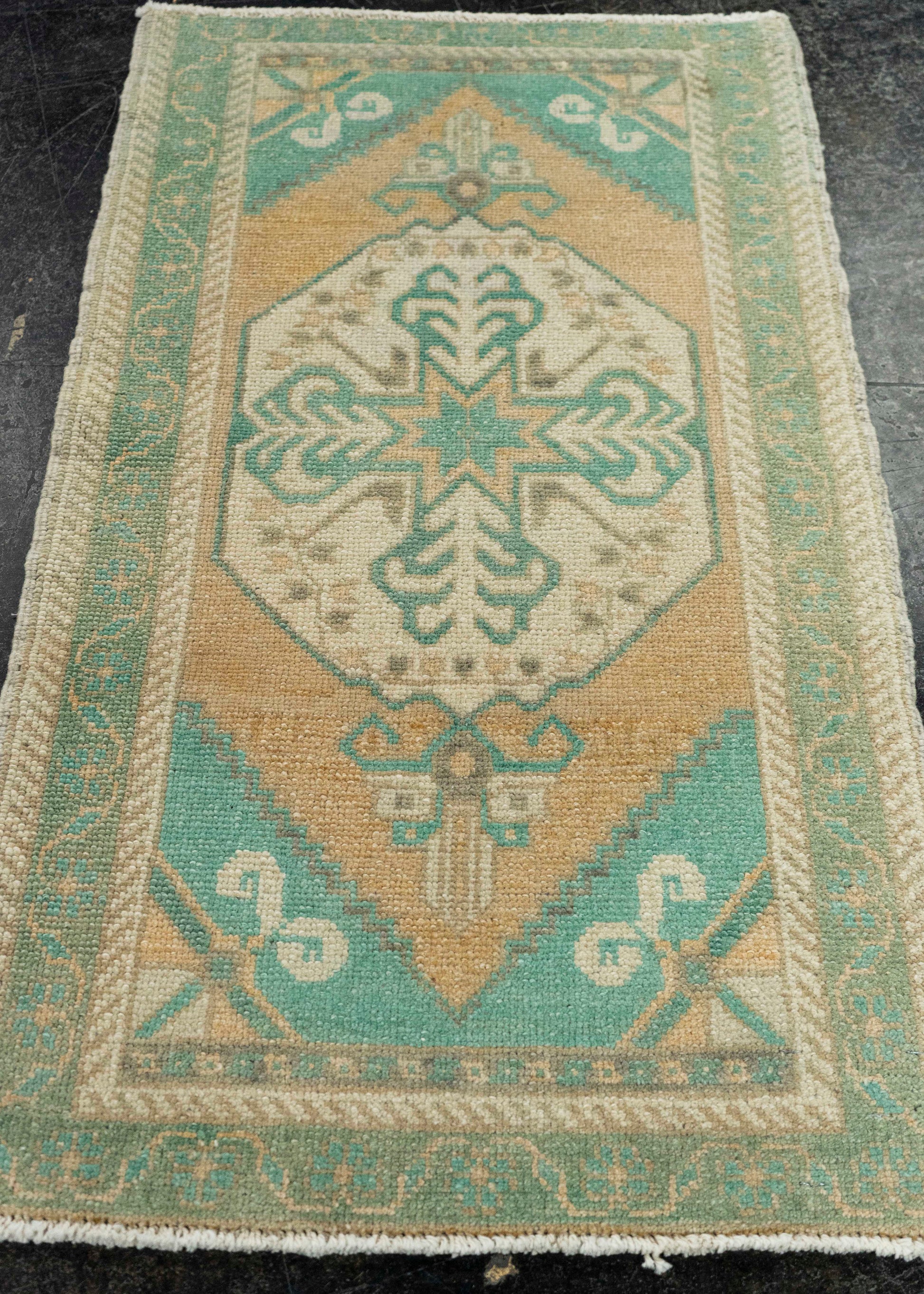 Turkish Yastik Rug  1'9" x  3'0" #22518
