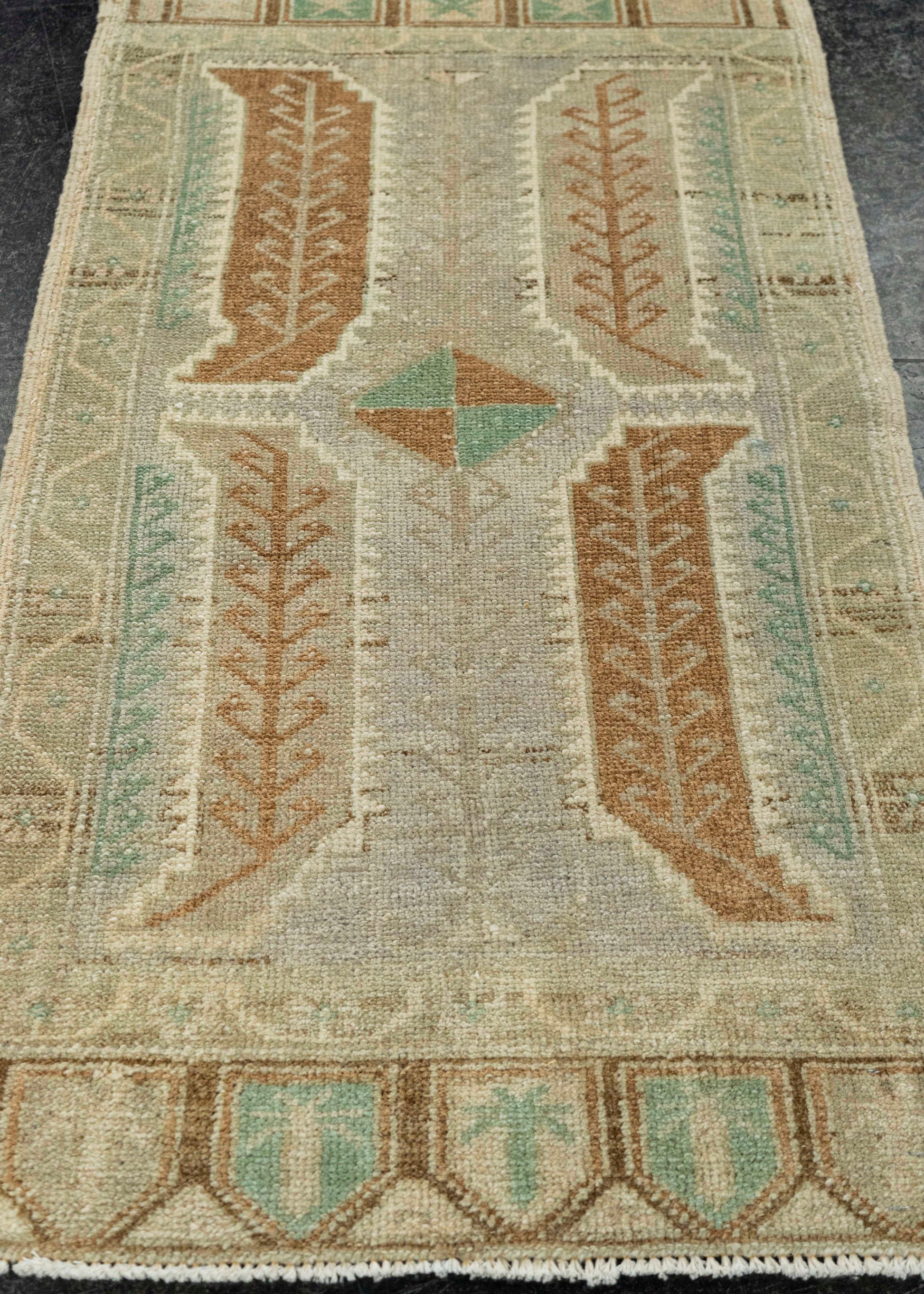 Turkish Yastik Rug  1'10" x  3'2" #22560