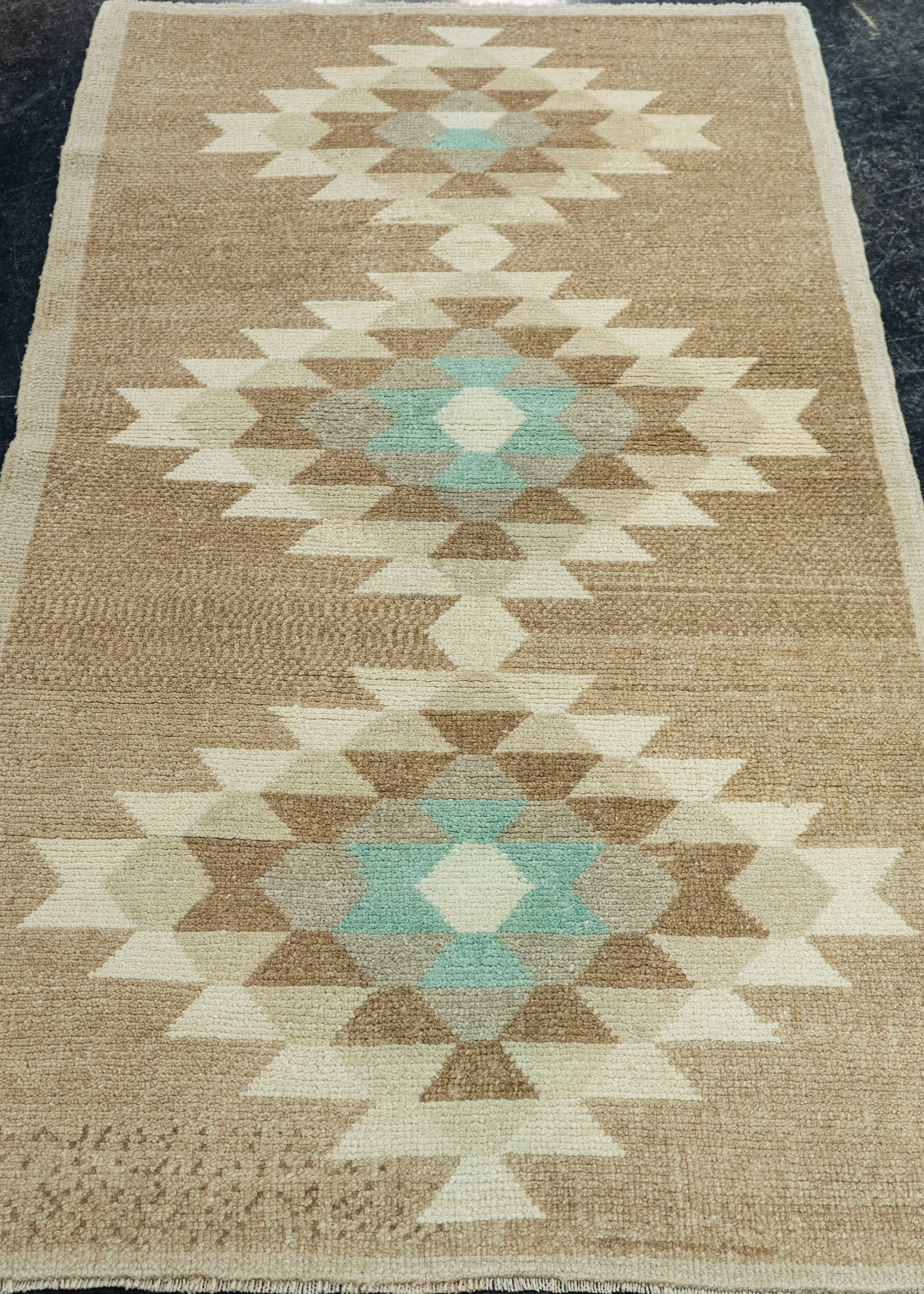 Turkish Vintage Rug  2'8" x 4'11" #20833