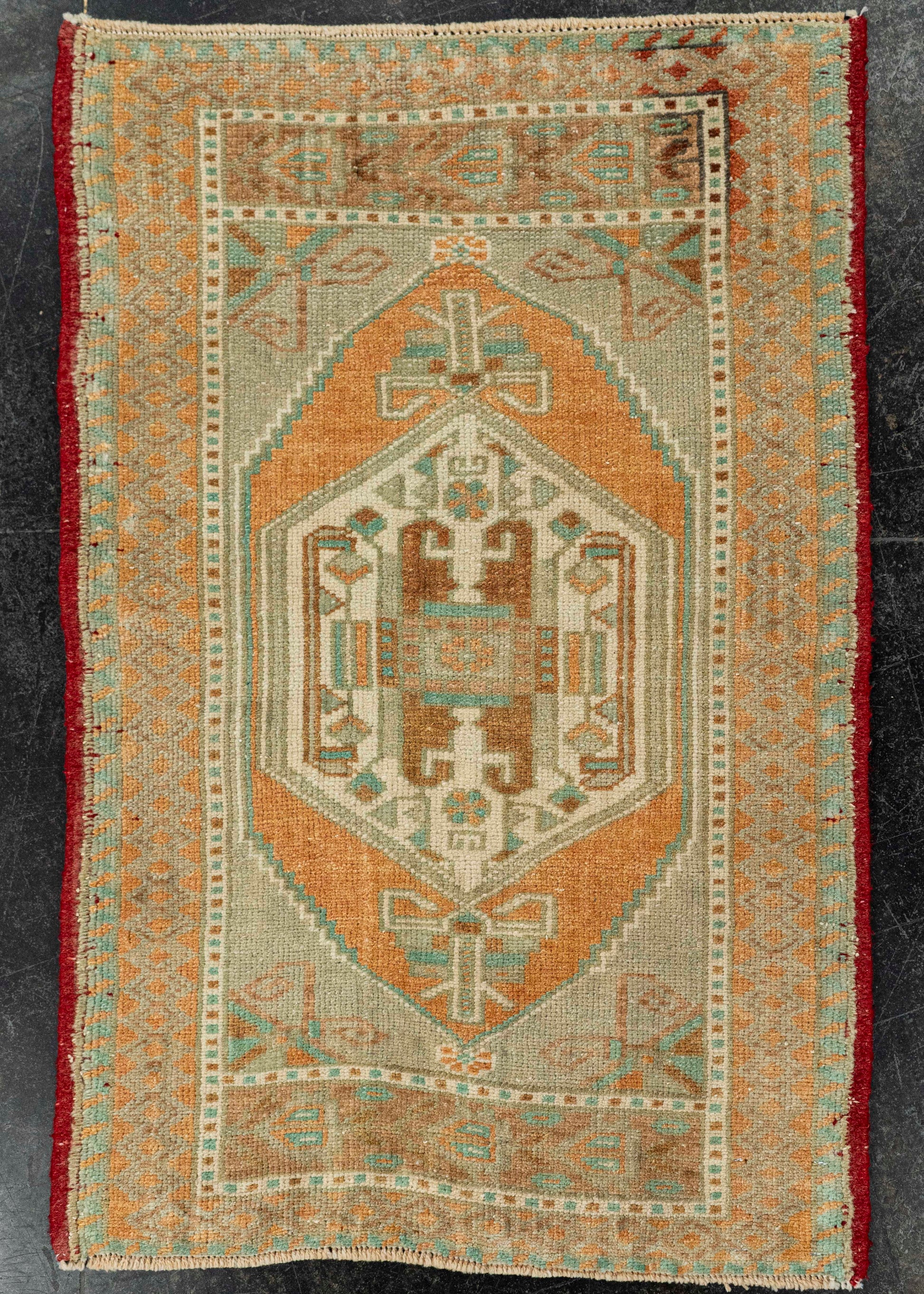 Turkish Yastik Rug  1'10" x  2'10" #22604