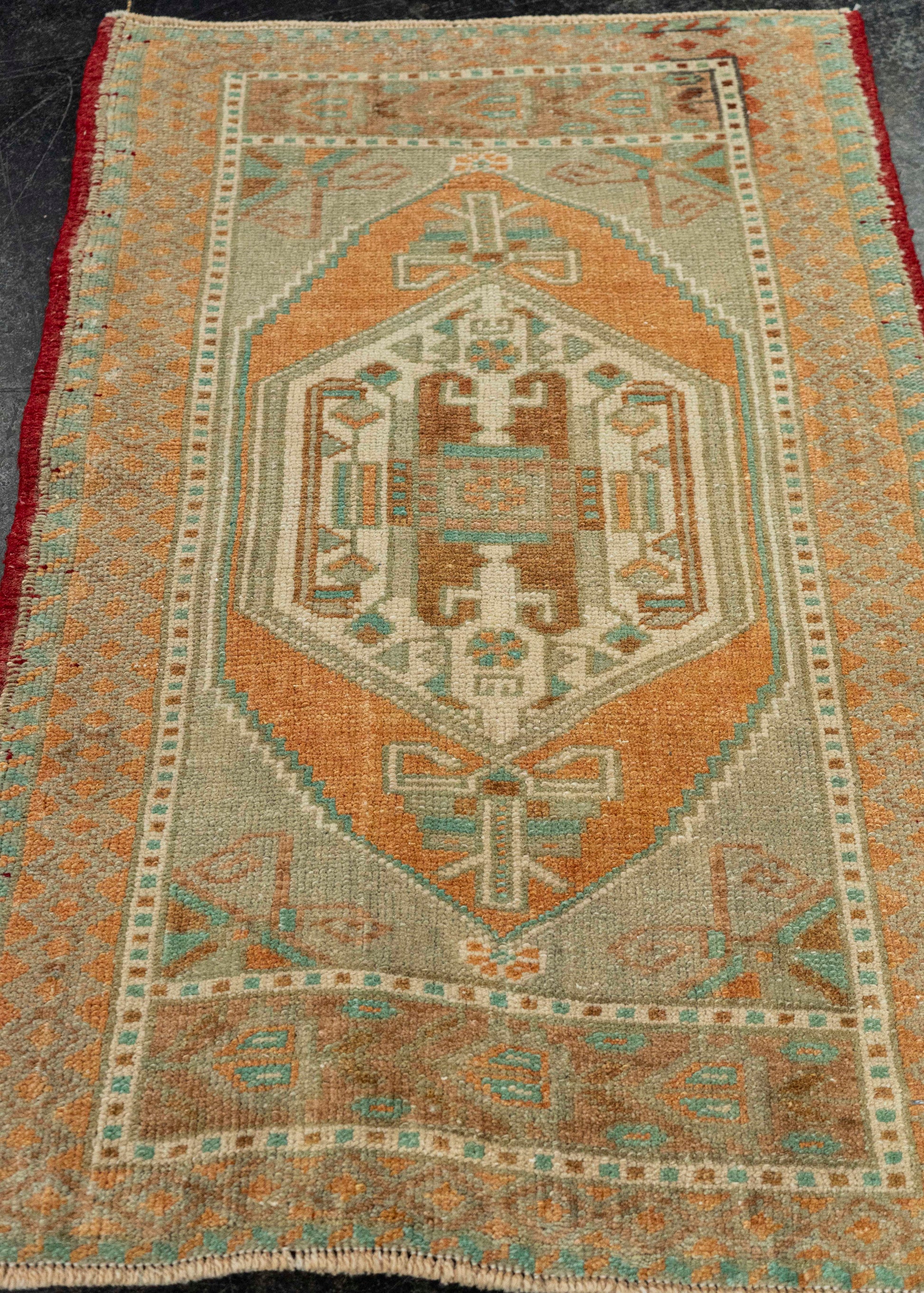 Turkish Yastik Rug  1'10" x  2'10" #22604
