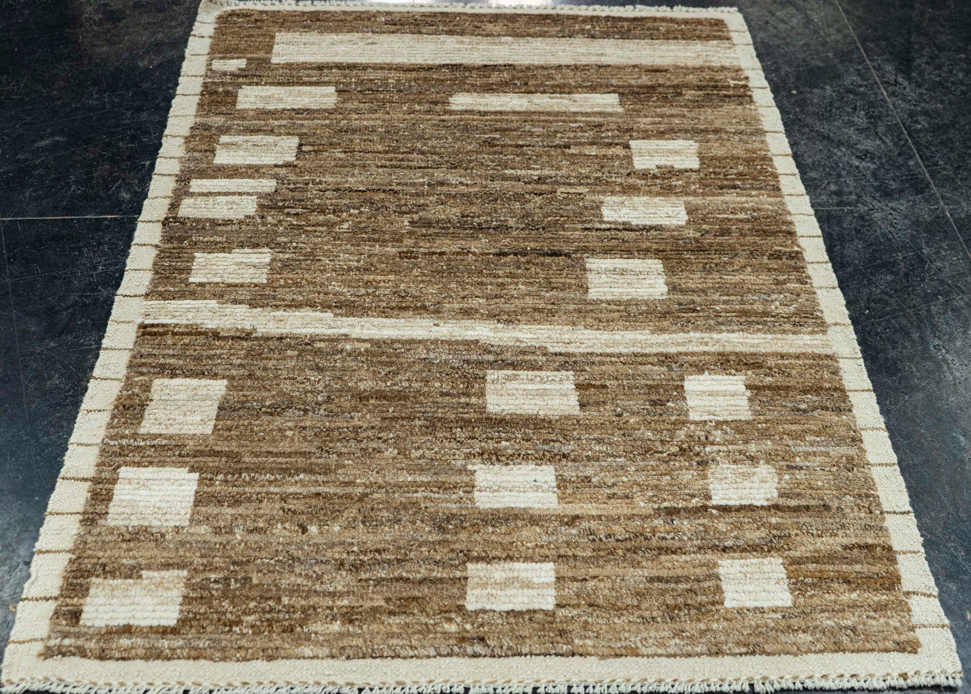 Turkish Tulu Handmade Rug  3'7" x 5' #20508