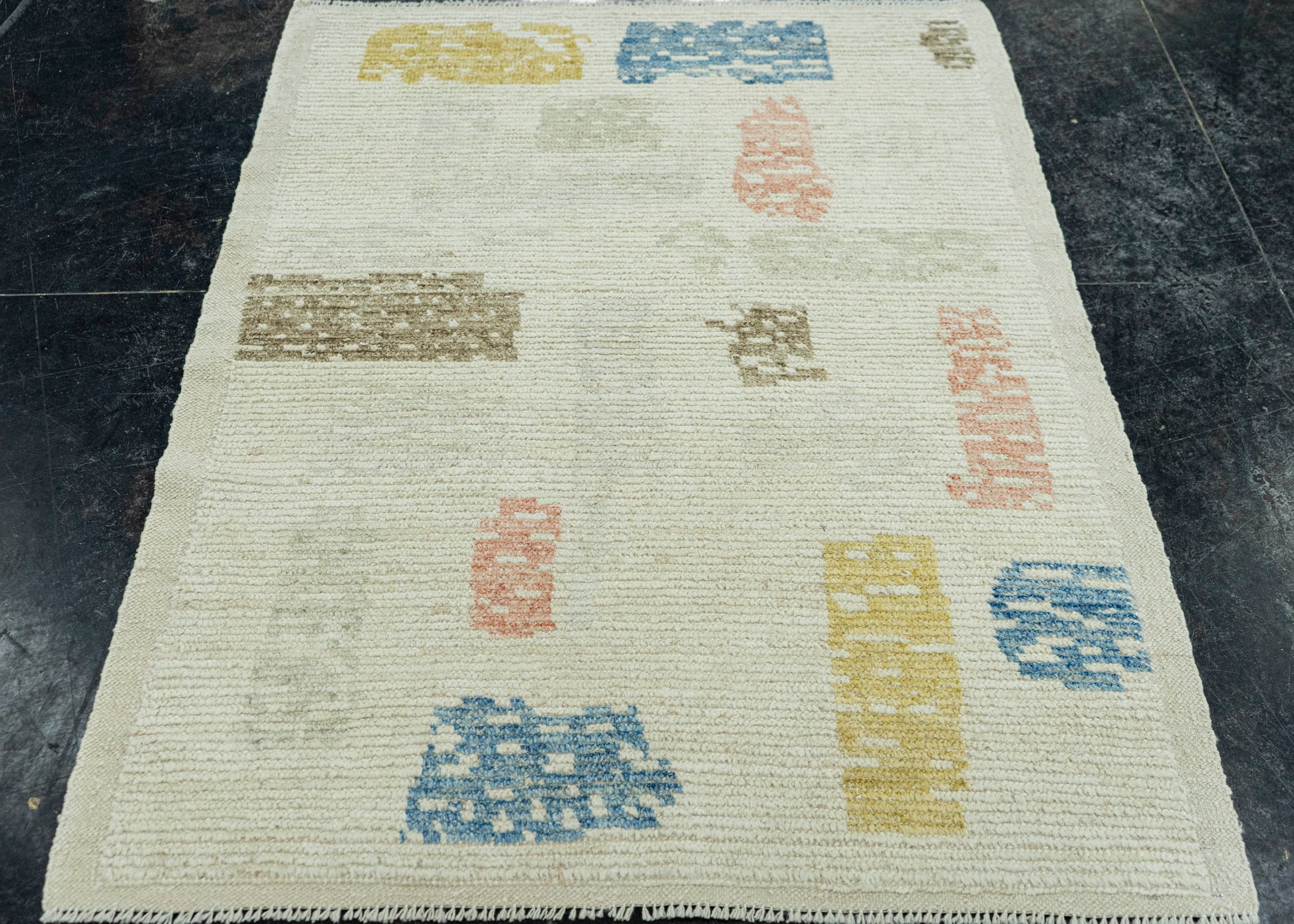 Turkish Tulu Handmade Rug  3'8" x 5'0" #20509