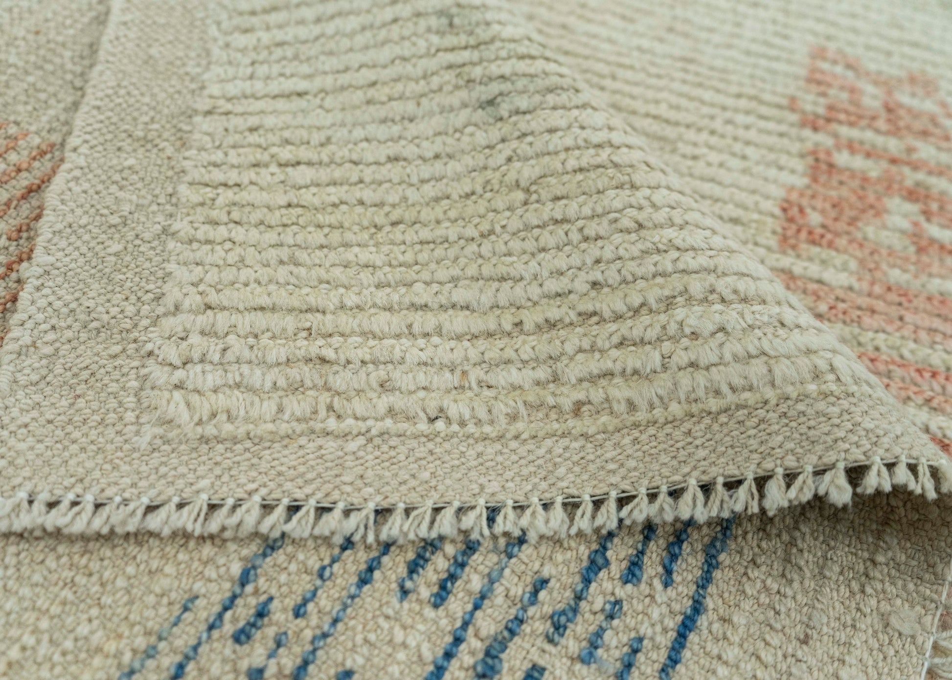 Turkish Tulu Handmade Rug  3'8" x 5'0" #20509