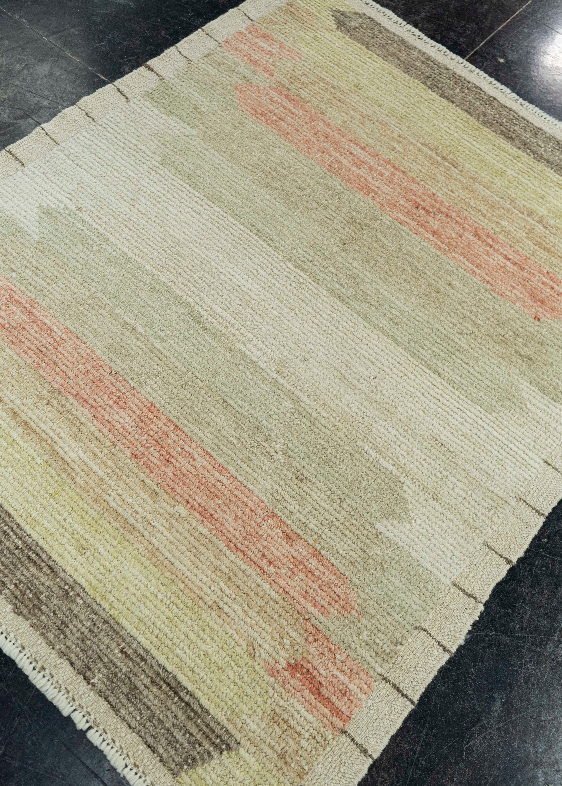 Turkish Tulu Handmade Rug  3'10" x 4'10" #20530